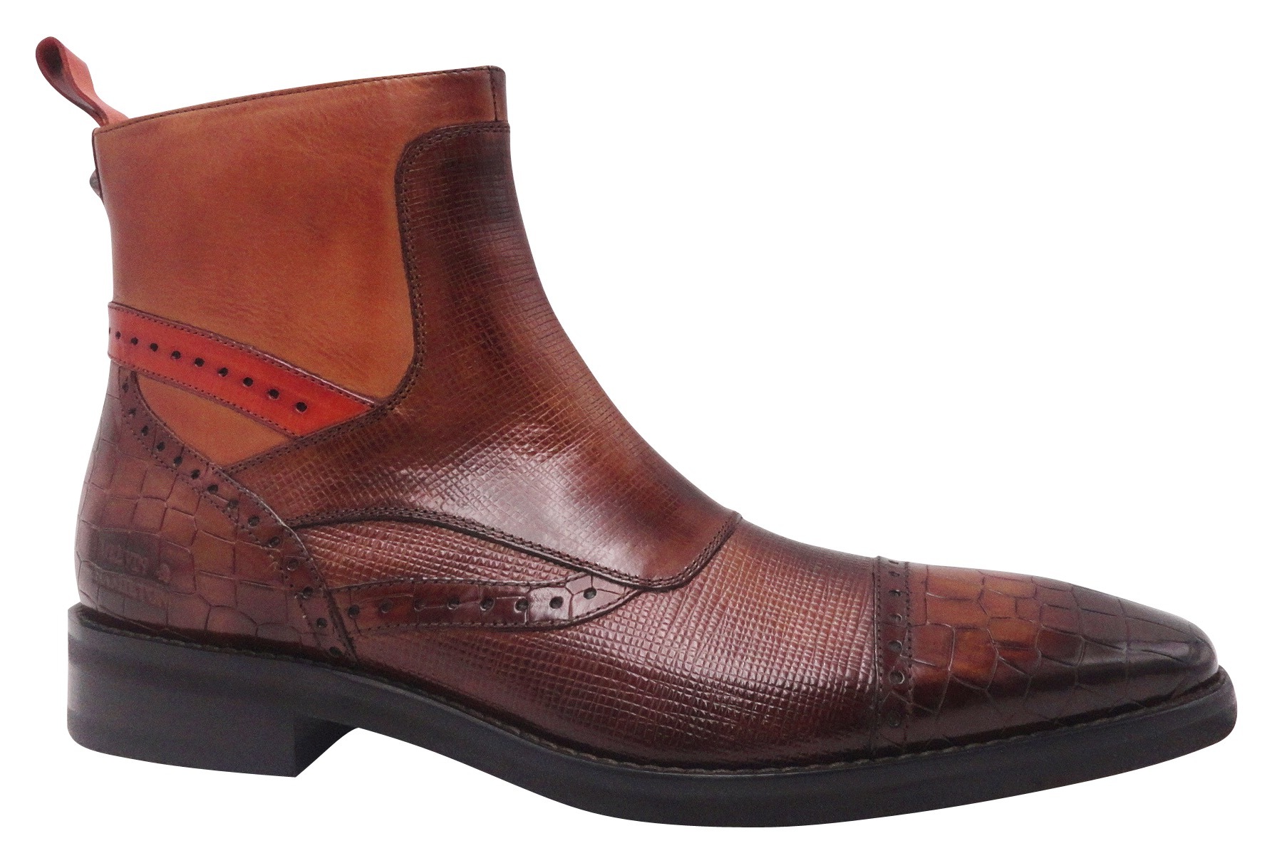Melvin & Hamilton Bikerboots »ELVIS 74«, mit vegetabil gegerbter Lederausstattung