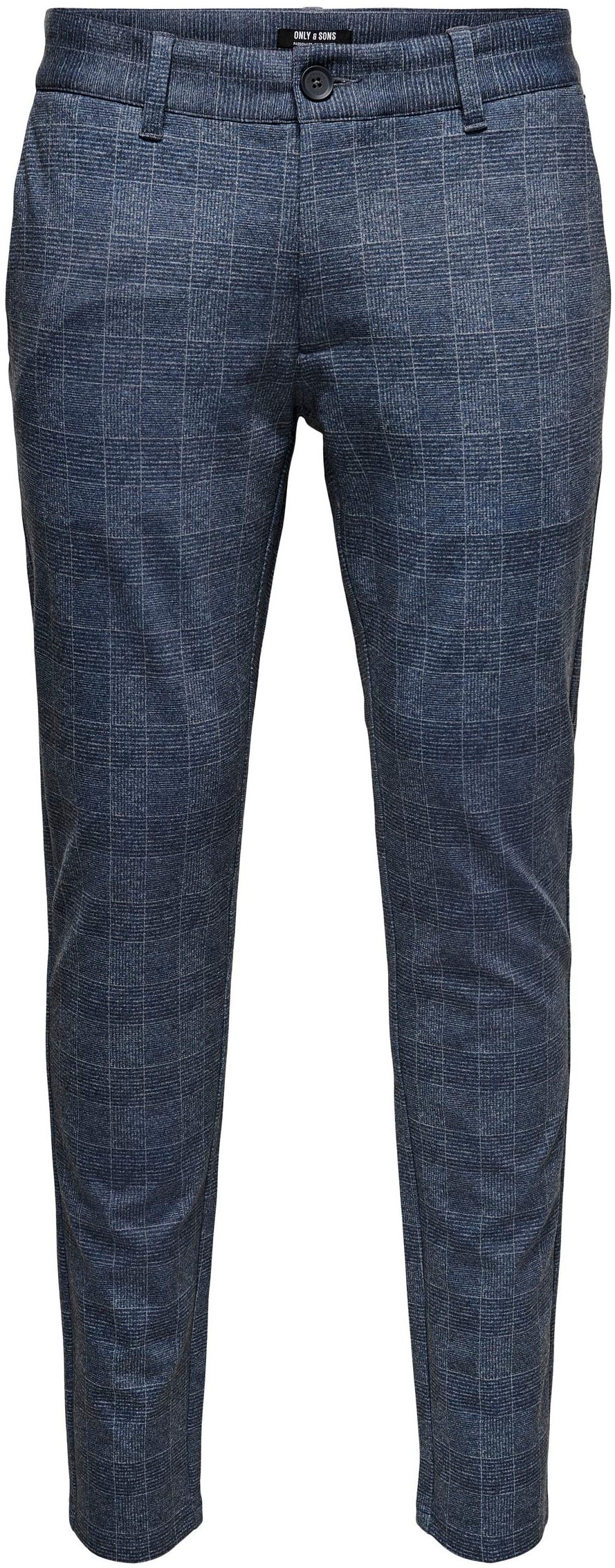 ONLY & SONS Chinohose »MARK CHECK PANTS«