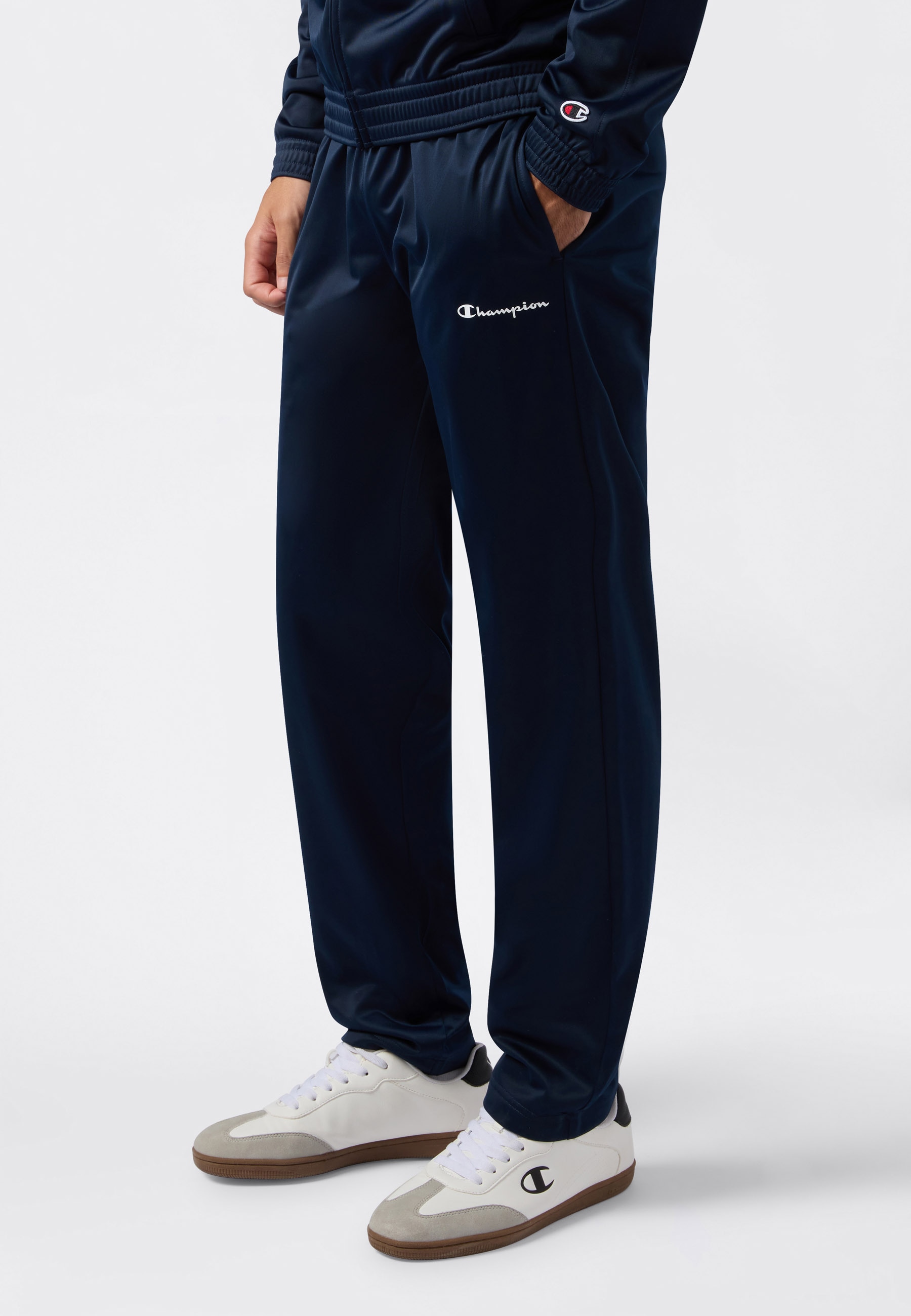 Champion Trainingsanzug »Tracksuit Small Logo« 2 Stk. zweiteiliges Set, mit Reißverschlusstaschen