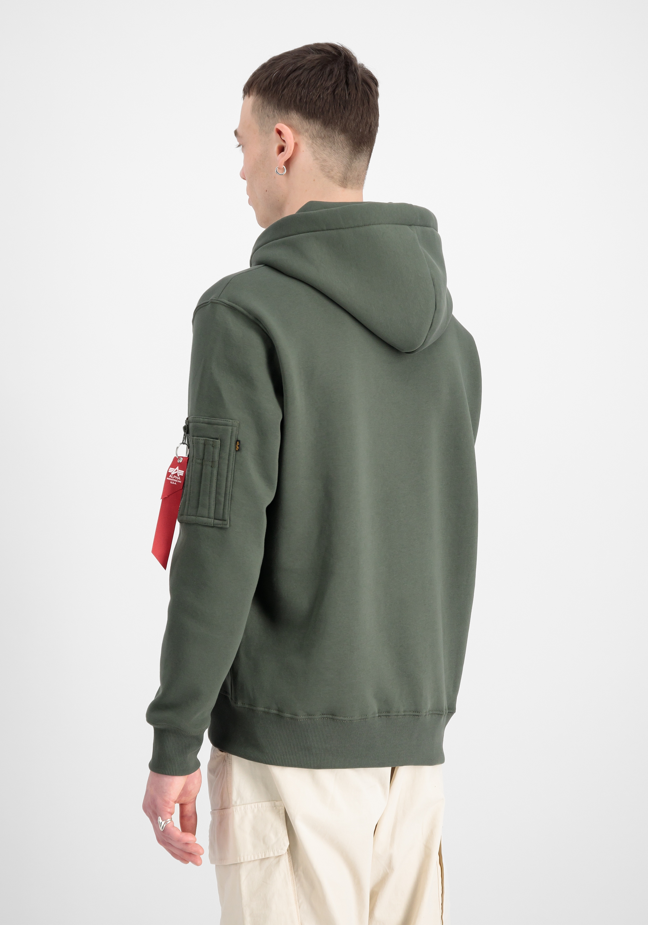 Alpha Industries Hoodie »Alpha Puff Print Hoodie«