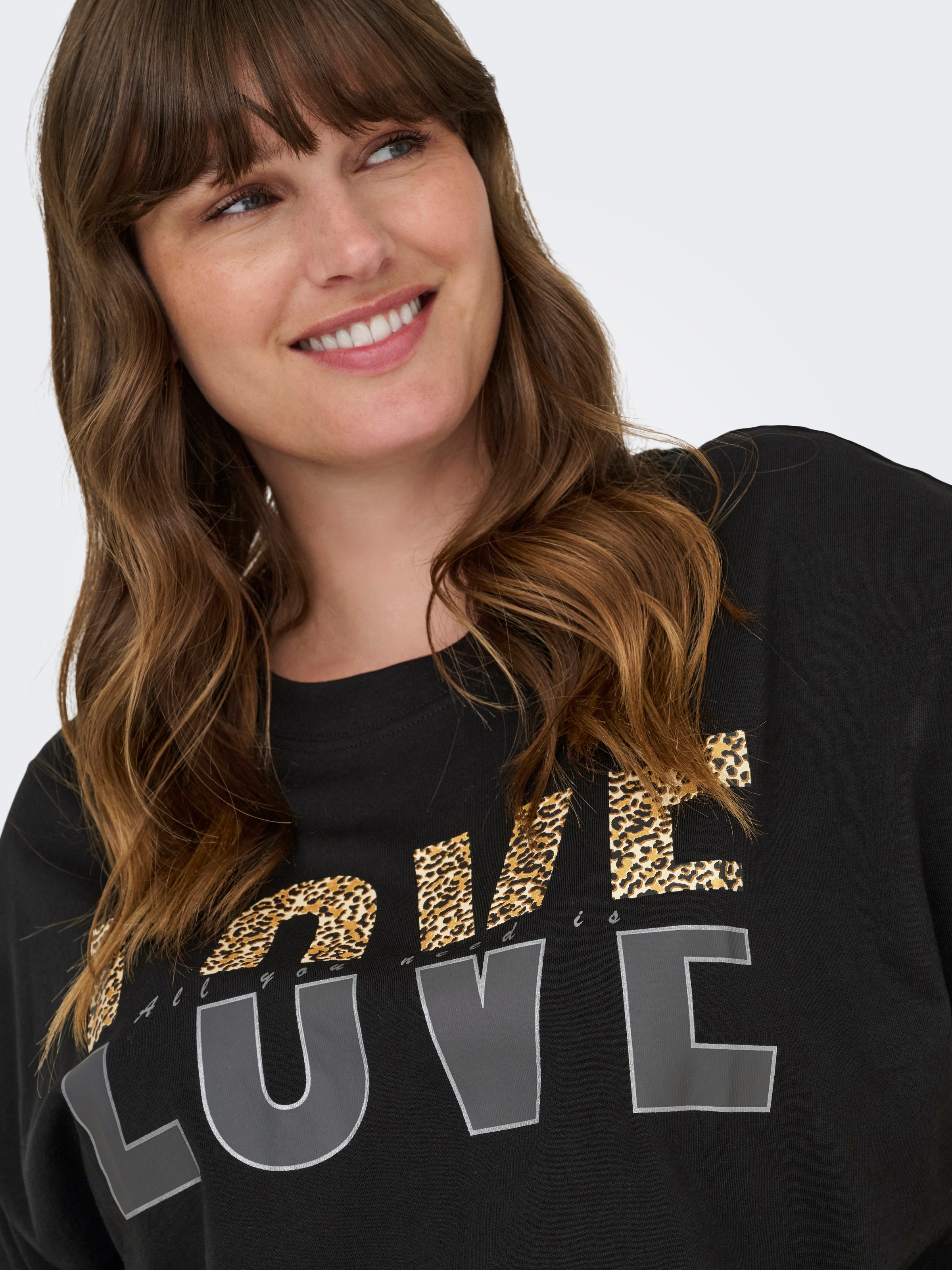 ONLY CARMAKOMA Kurzarmshirt »CARKOURTNEY SS O-NECK REG TEE JRS«
