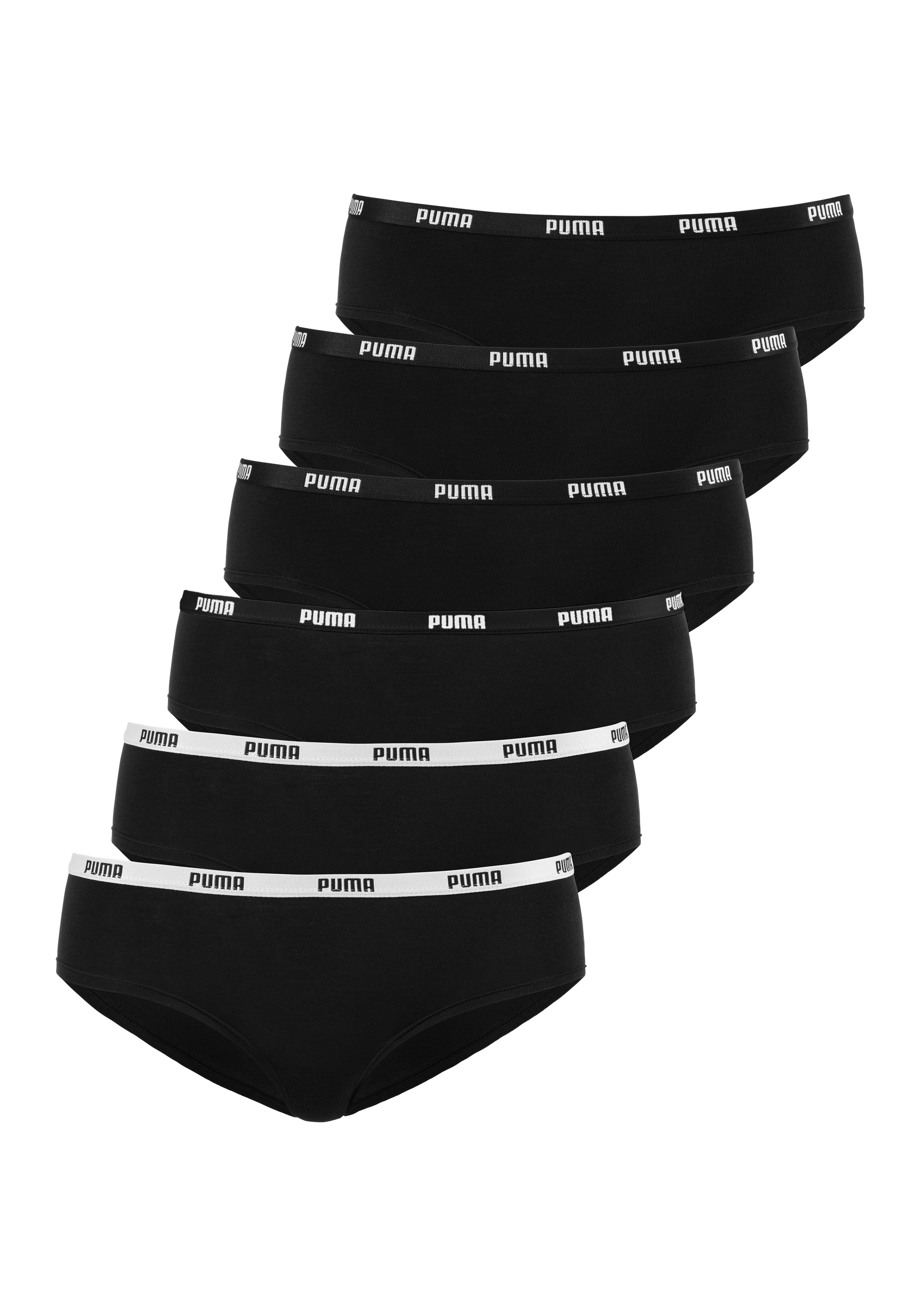 PUMA Hipster, (Packung, 6 St.), im 6er-Pack