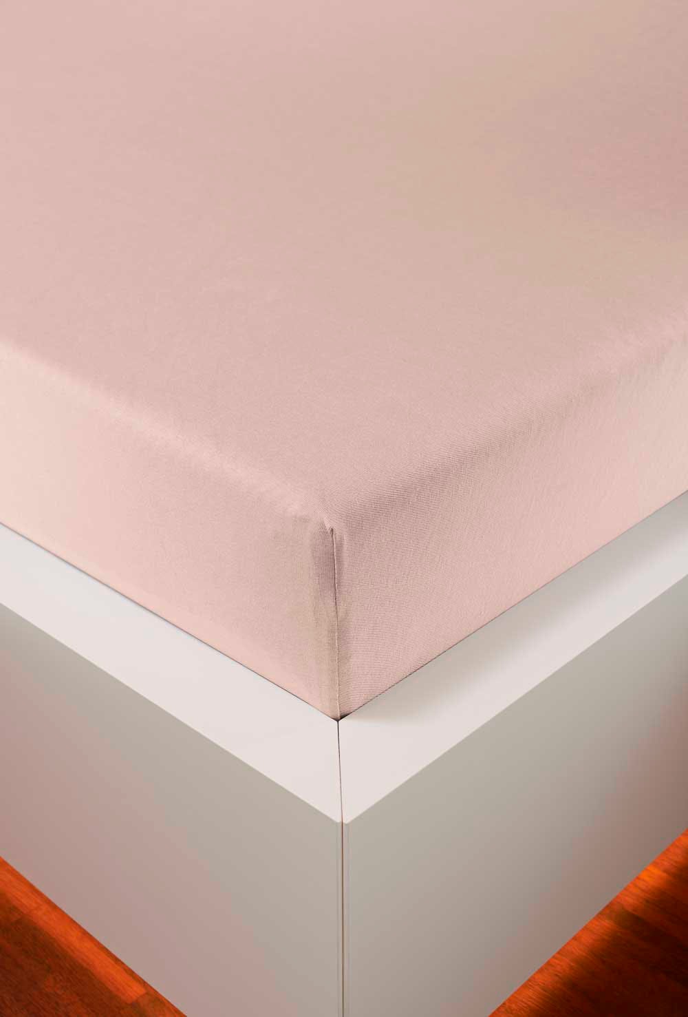 bellana Spannbettlaken »Jersey-Elasthan Aqua in Gr. 90x200, 140x200 oder 180x200 cm« aus Baumwolle, für Matratzen bis 35 cm Höhe, Bettlaken, Spannbetttuch