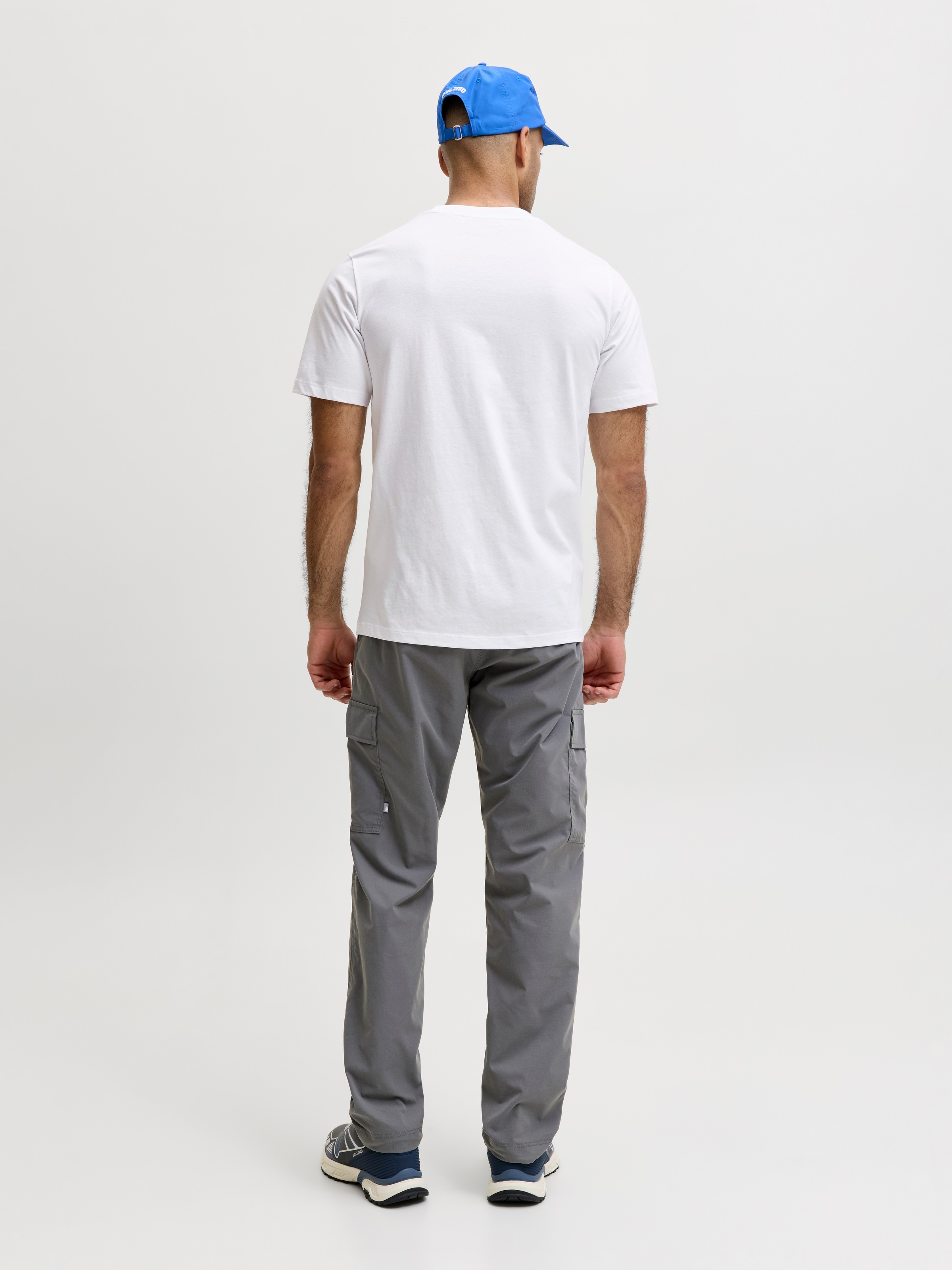 Jack & Jones Rundhalsshirt »JCOFUSION BOX PRINT TEE SS CN SN« Baumwolle, regular fit