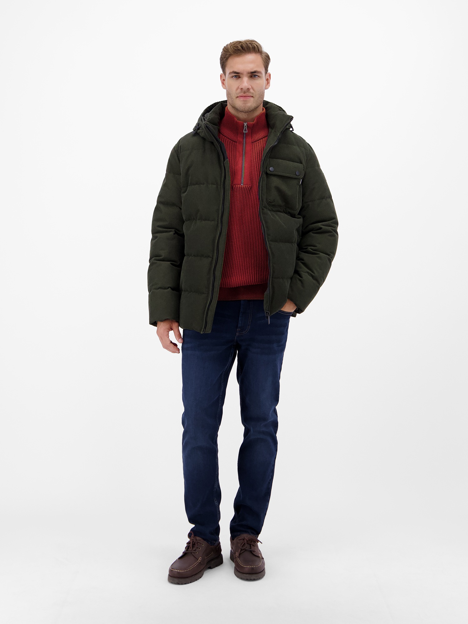 LERROS Strickpullover »Herren Troyer - casual, modisch und bequem«