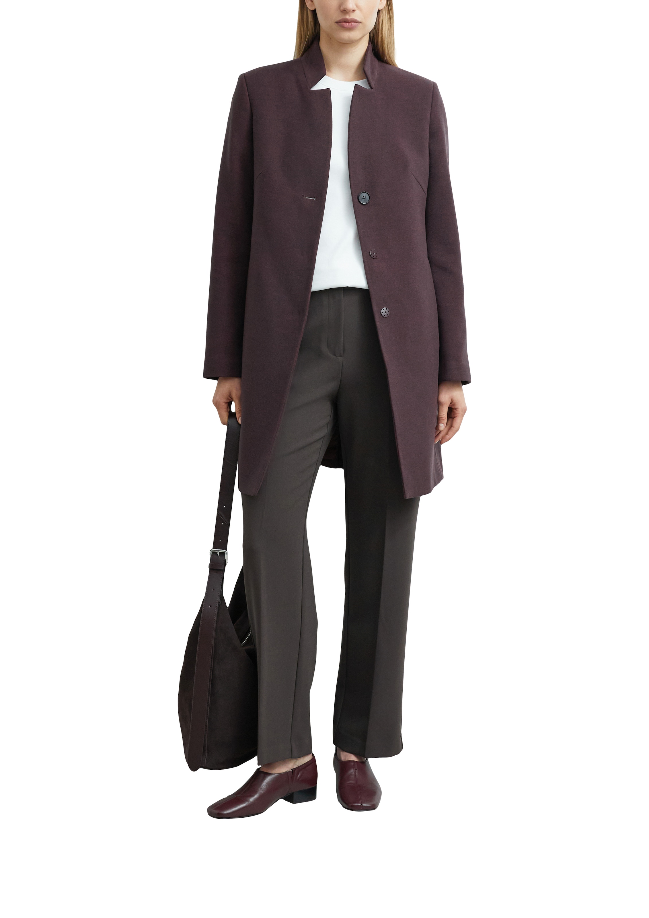 Comma Kurzmantel Blazer-Mantel in taillierter Passform