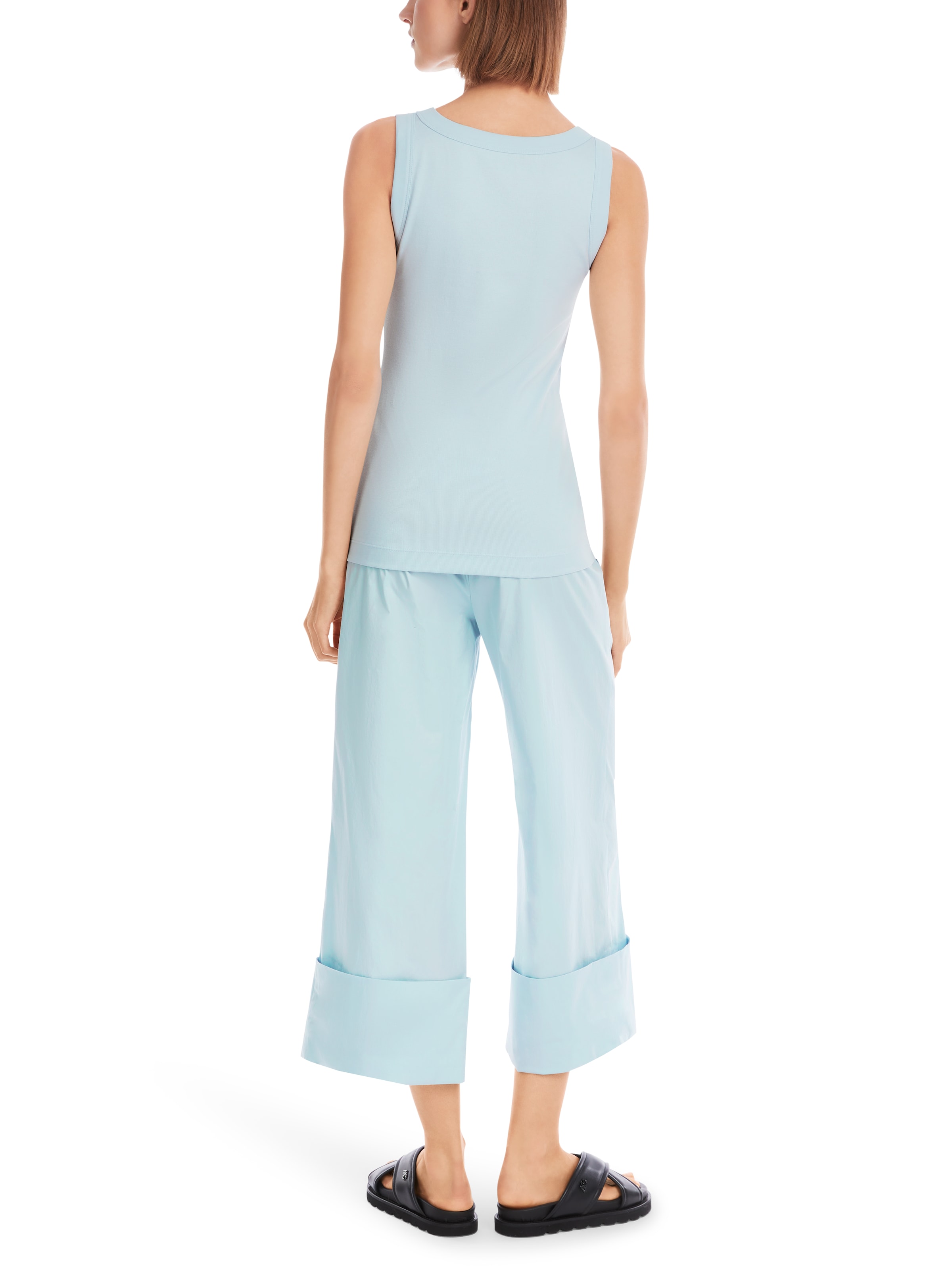 Marc Cain Tanktop, Ärmelloses Top in Baumwoll-Ripp