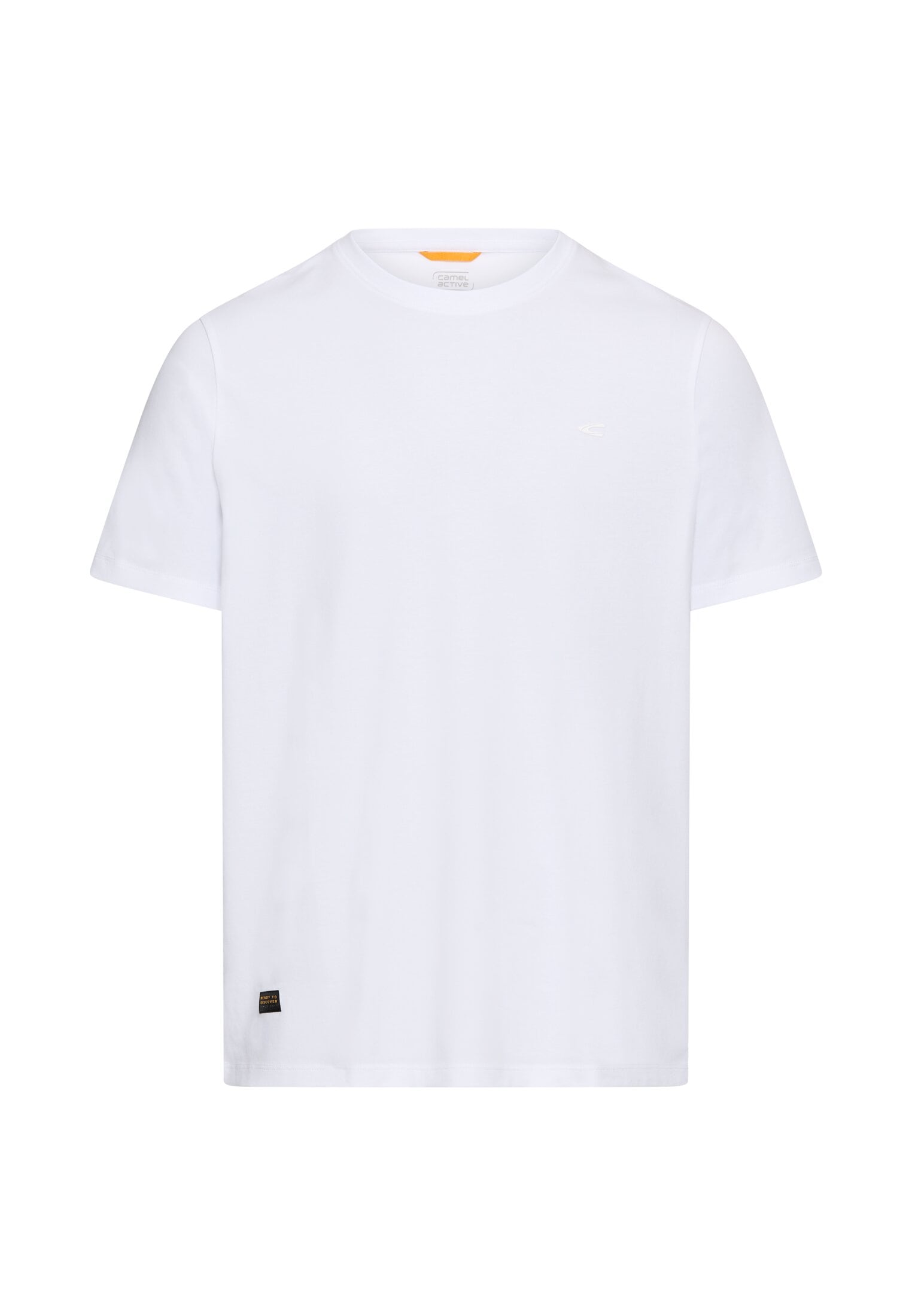 camel active T-Shirt mit Logo-Stickerei