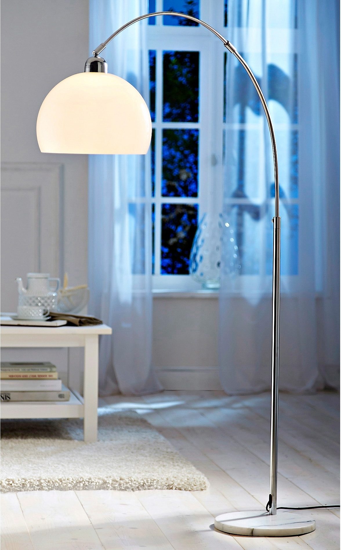 TRIO Leuchten Bogenlampe, 1 flammig, Leuchtmittel E27 | ohne Leuchtmittel