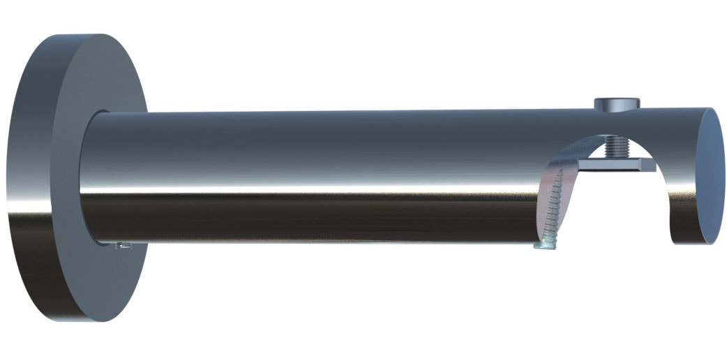 indeko Kombiträger Ø 20 mm für Vorhangstangen und Innenlaufsysteme