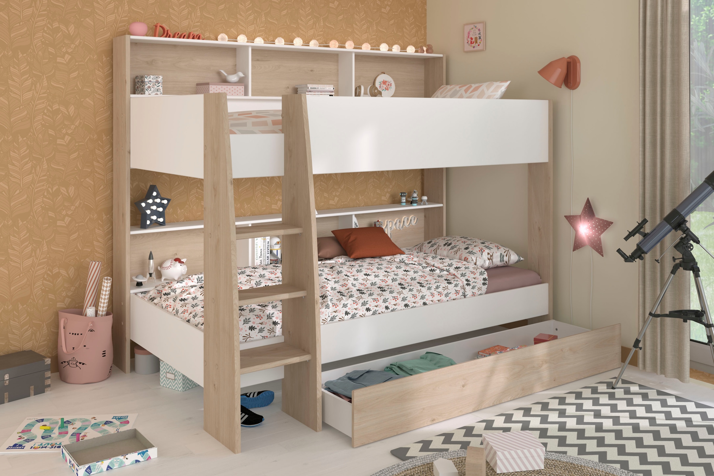 Parisot Stauraumbett »Shelter 12« 2 tlg. tlg.