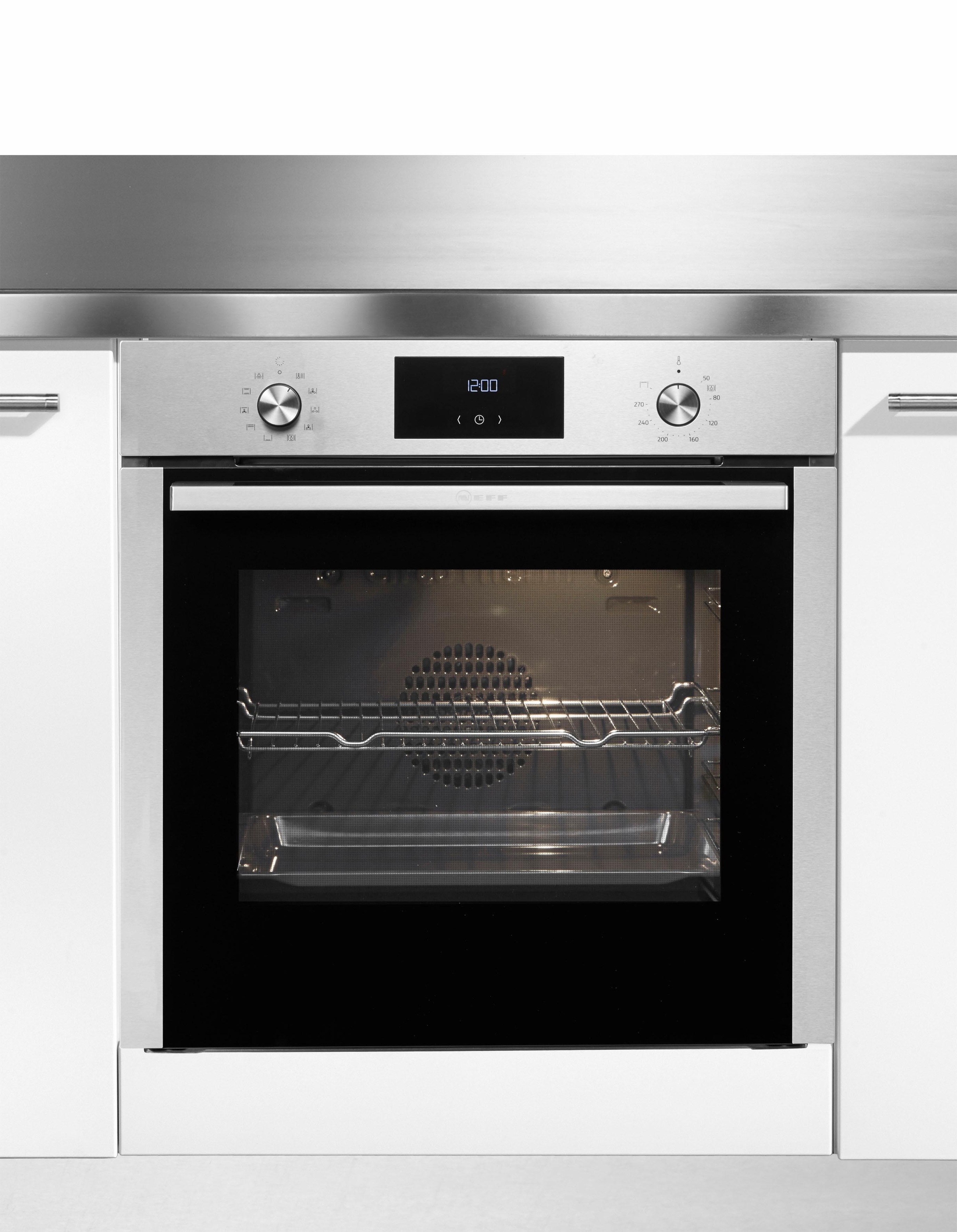 NEFF Einbaubackofen N 50 »B1CCE2AN0«, mit Teleskopauszug nachrüstbar, easyClean, CircoTherm®-Heißluft
