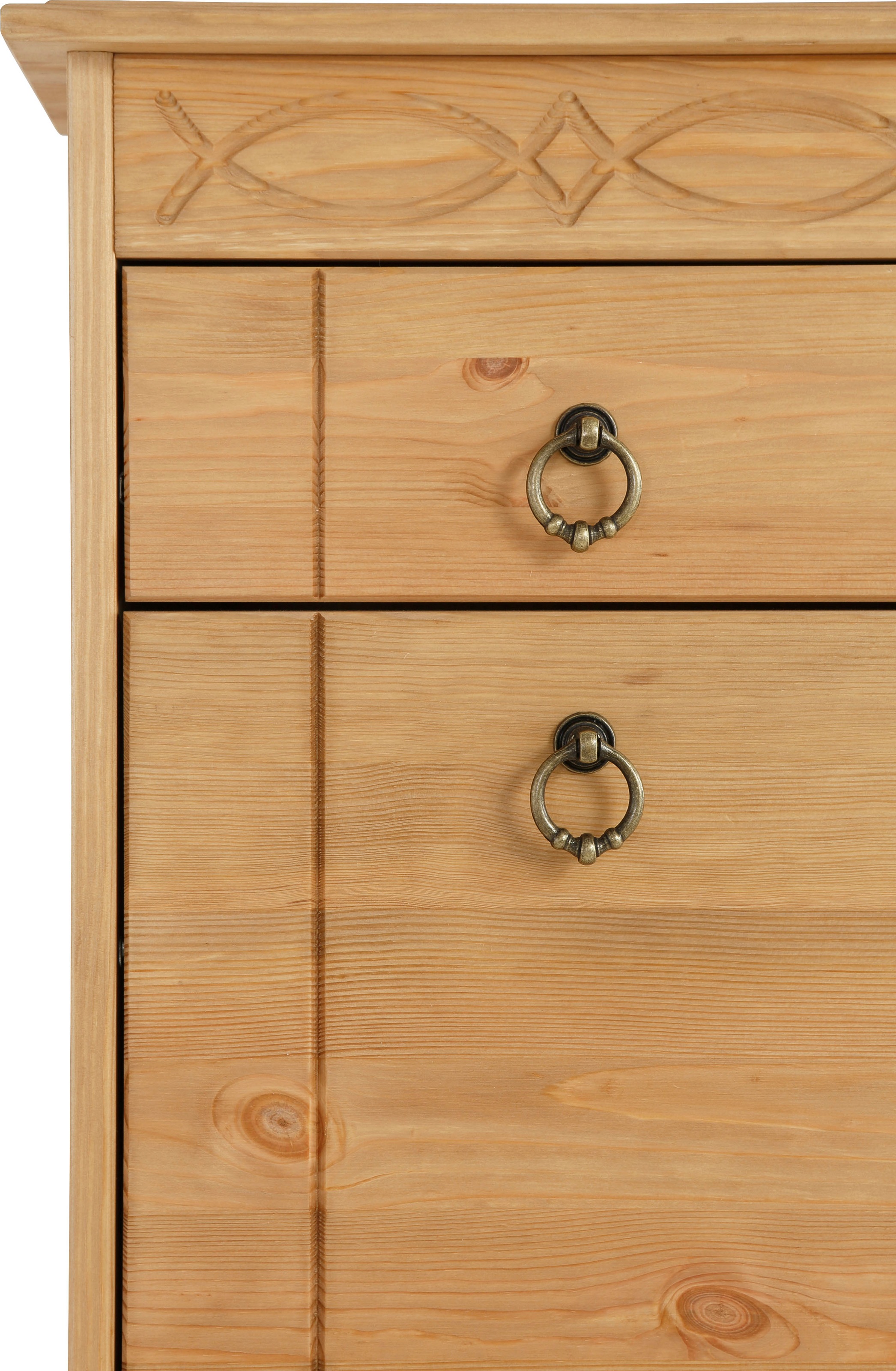 Home affaire Schuhschrank »Indra«, aus massiver Kiefer, FSC®, Breite 70 cm, Platz für ca. 9 Paar Schuhe