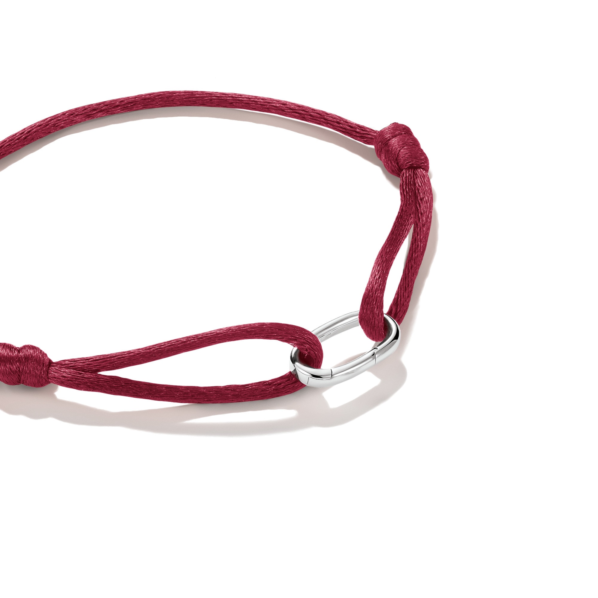 THOMAS SABO Charm-Armband »Textilarmband in verschiedenen Farben - Connect«