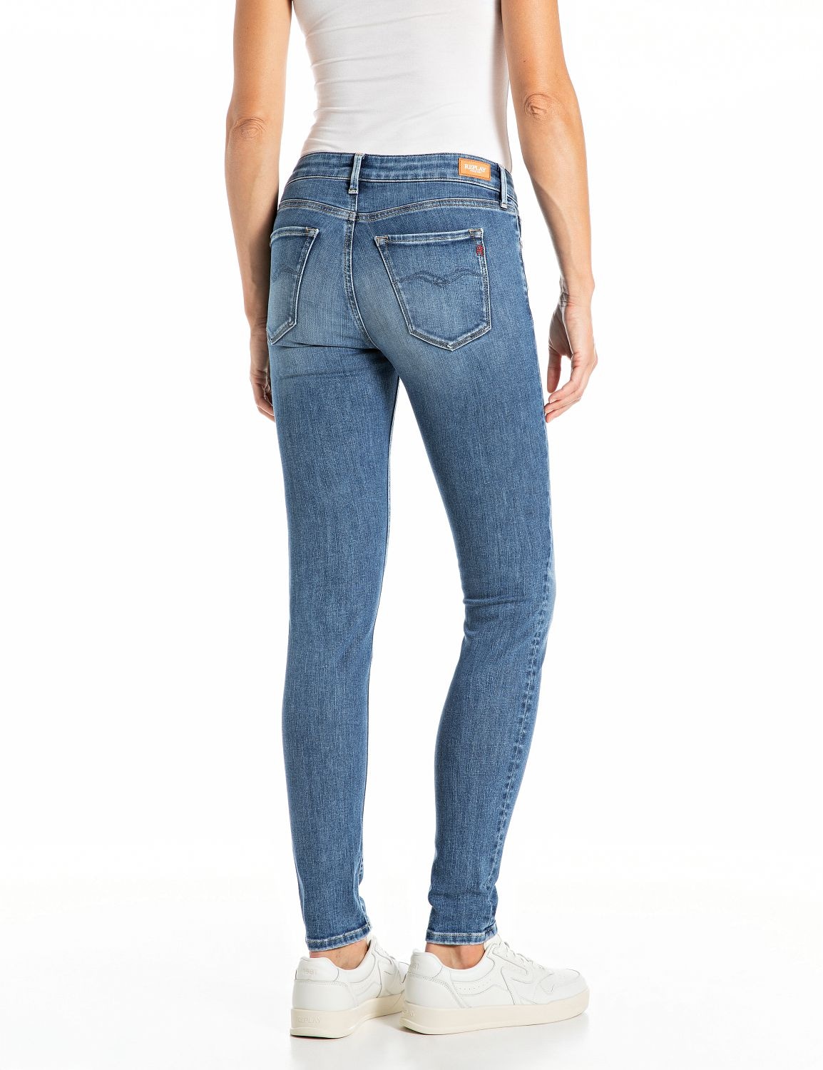 Replay 5-Pocket-Jeans »NEW LUZ Skinny Fit«, in Ankle-Länge
