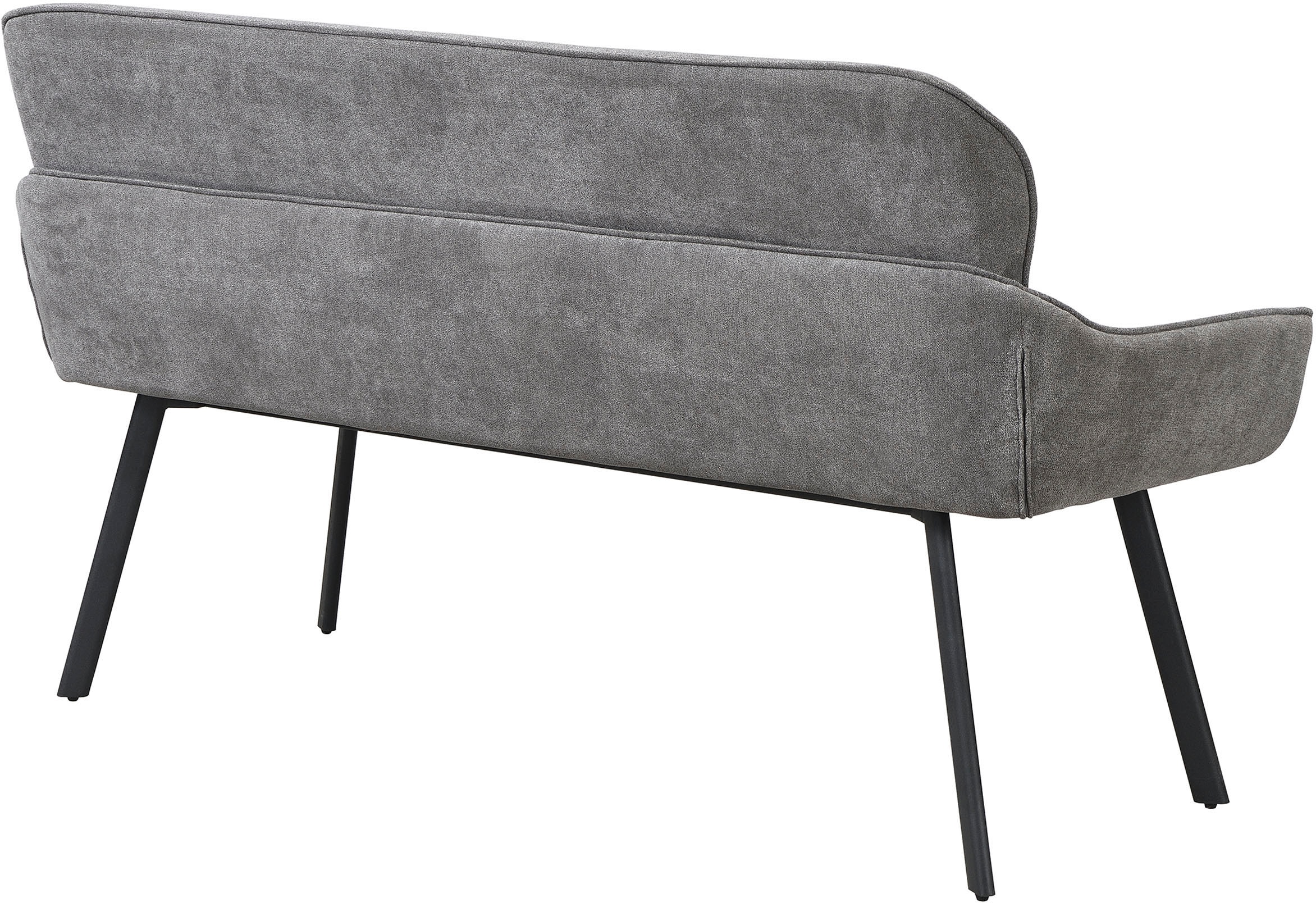 byLIVING Sitzbank »Rico« 1 Stk. tlg. gemütliche Esszimmerbank in 140 oder 160cm, hochwertiger Stoffbezug