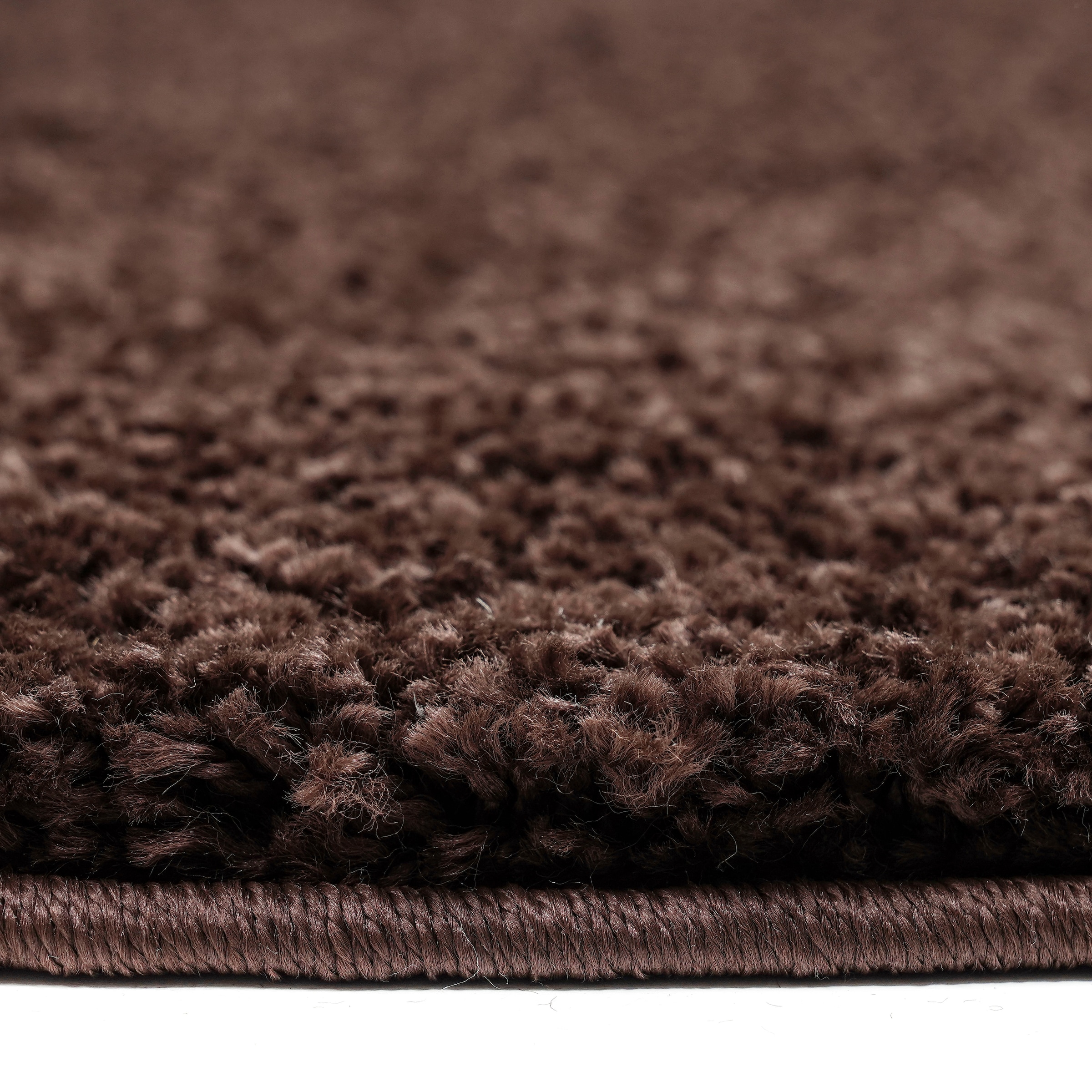 my home Teppich »Viva Teppich rund« rund 45 mm Höhe Uni-Farben, einfarbig, besonders weich und kuschelig