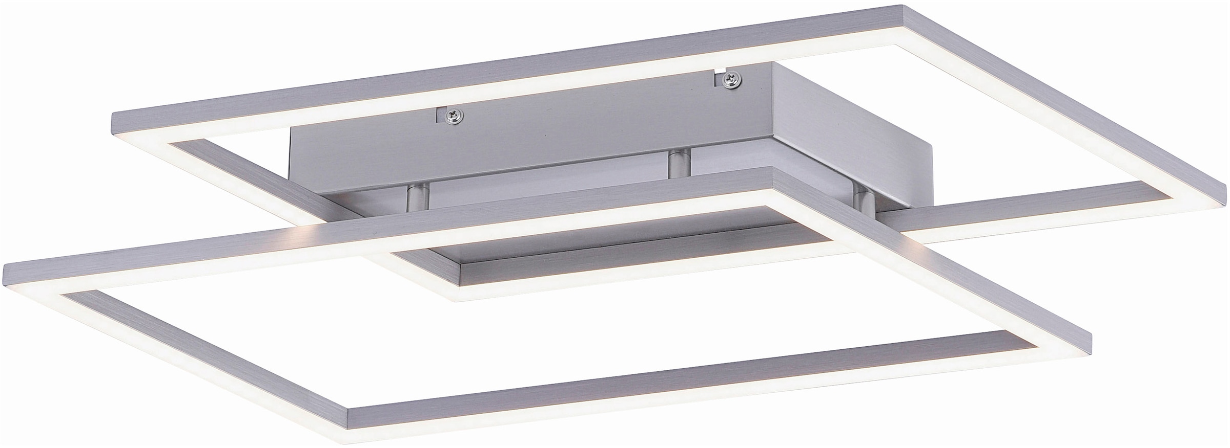 Paul Neuhaus LED Deckenleuchte »Inigo«, 2 flammig, Leuchtmittel LED-Board | LED fest integriert, Stufenlos dimmbar über vorhandenen Wandschalter