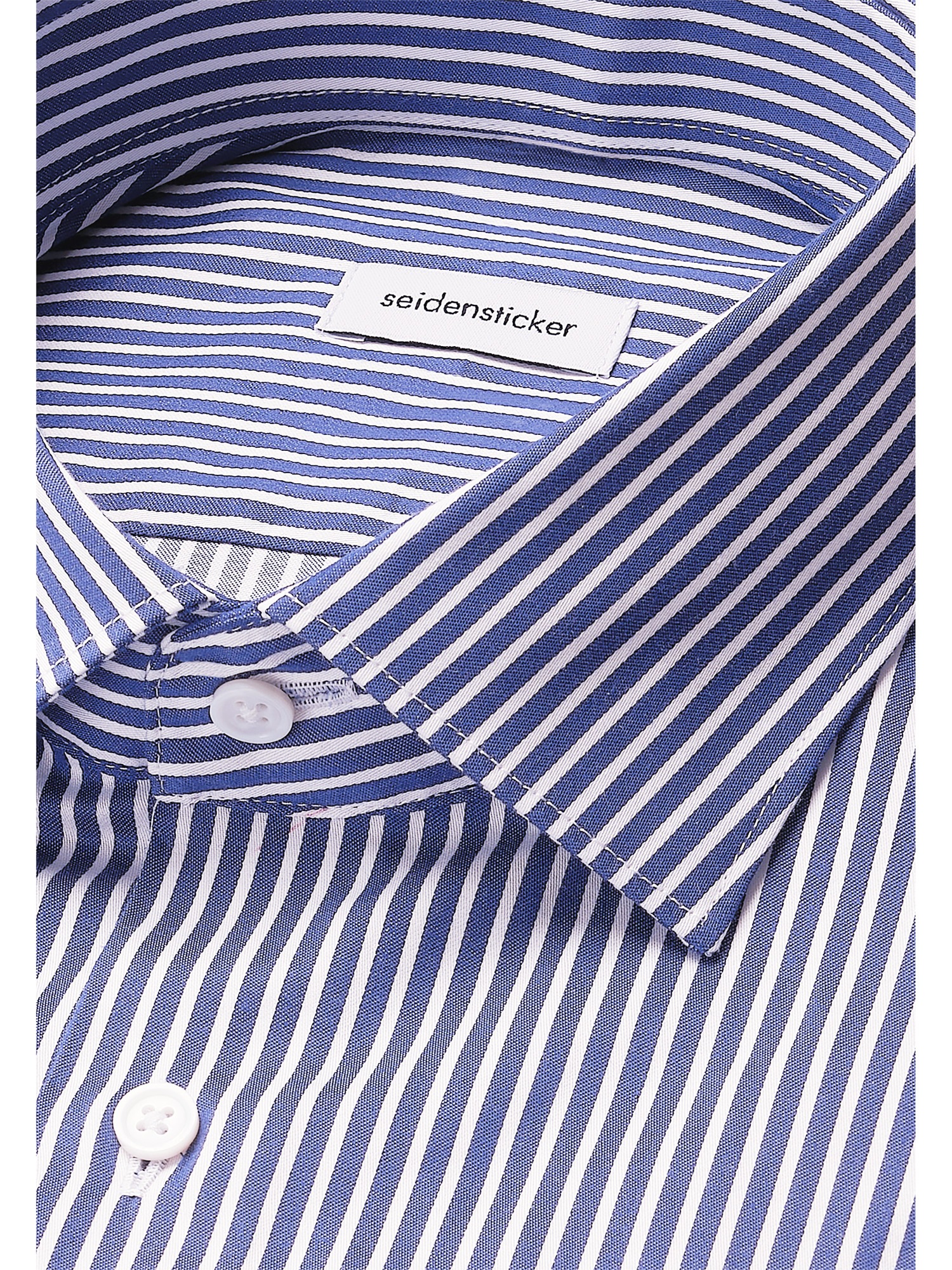 seidensticker Businesshemd »Schwarze Rose«, Slim 1/1 Kentkragen Gestreift