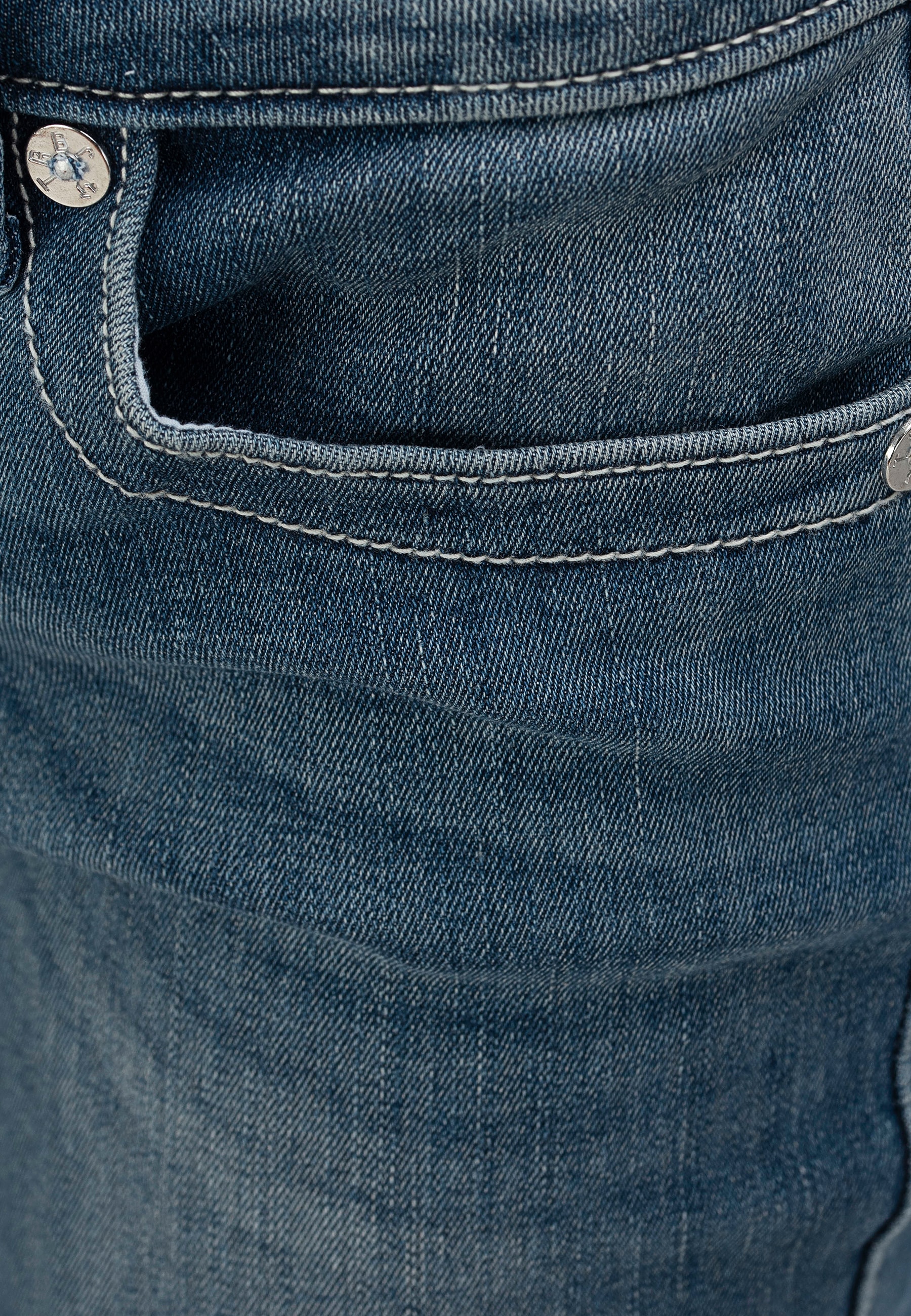 True Religion Bootcut-Jeans »BECCA MR BOOTCUT FLAP« Baumwollmischung, bootcut fit