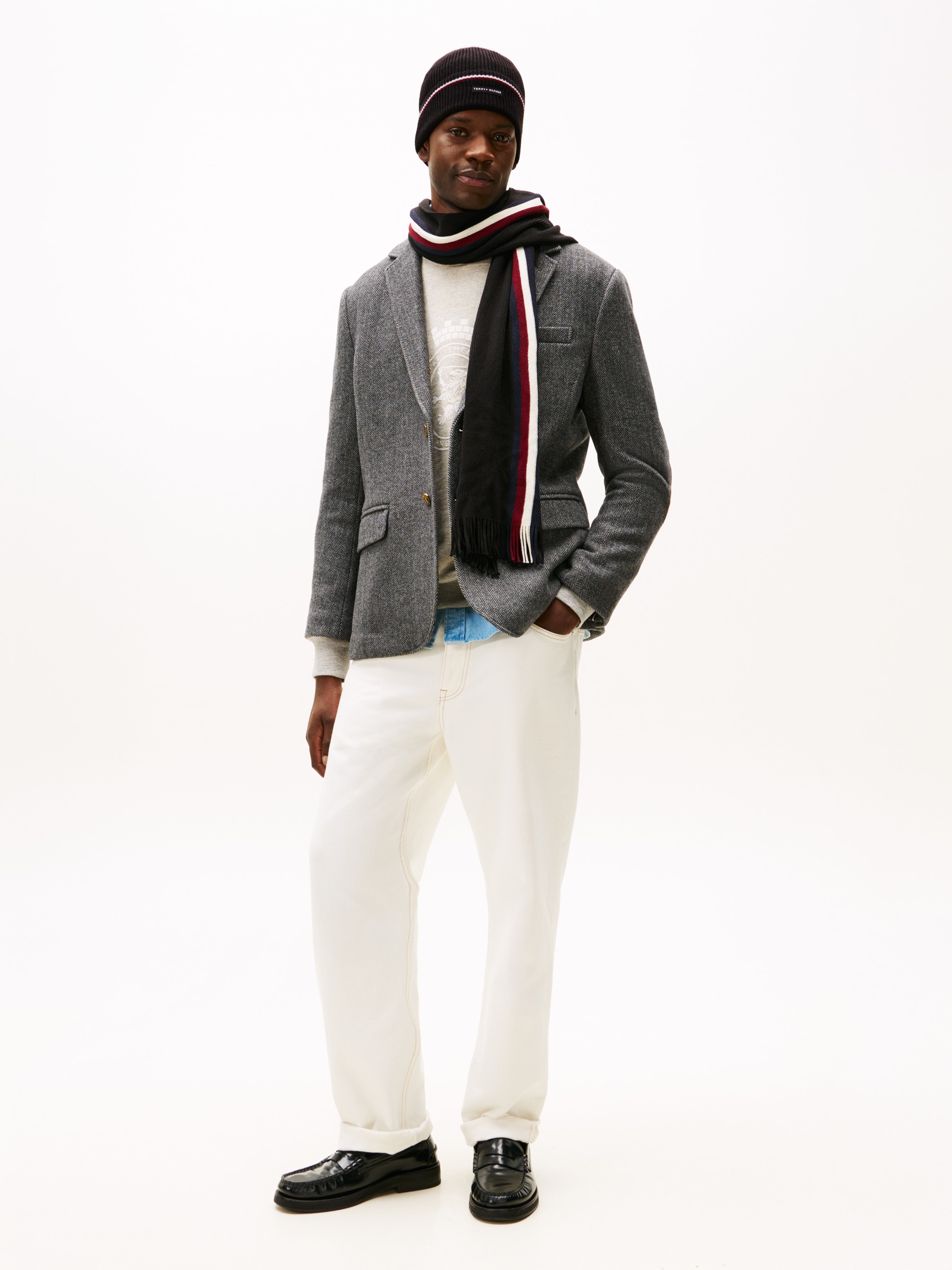 Tommy Hilfiger Beanie »TH RWB BEANIE & SCARF« in Geschenkbox, aus Wollmix