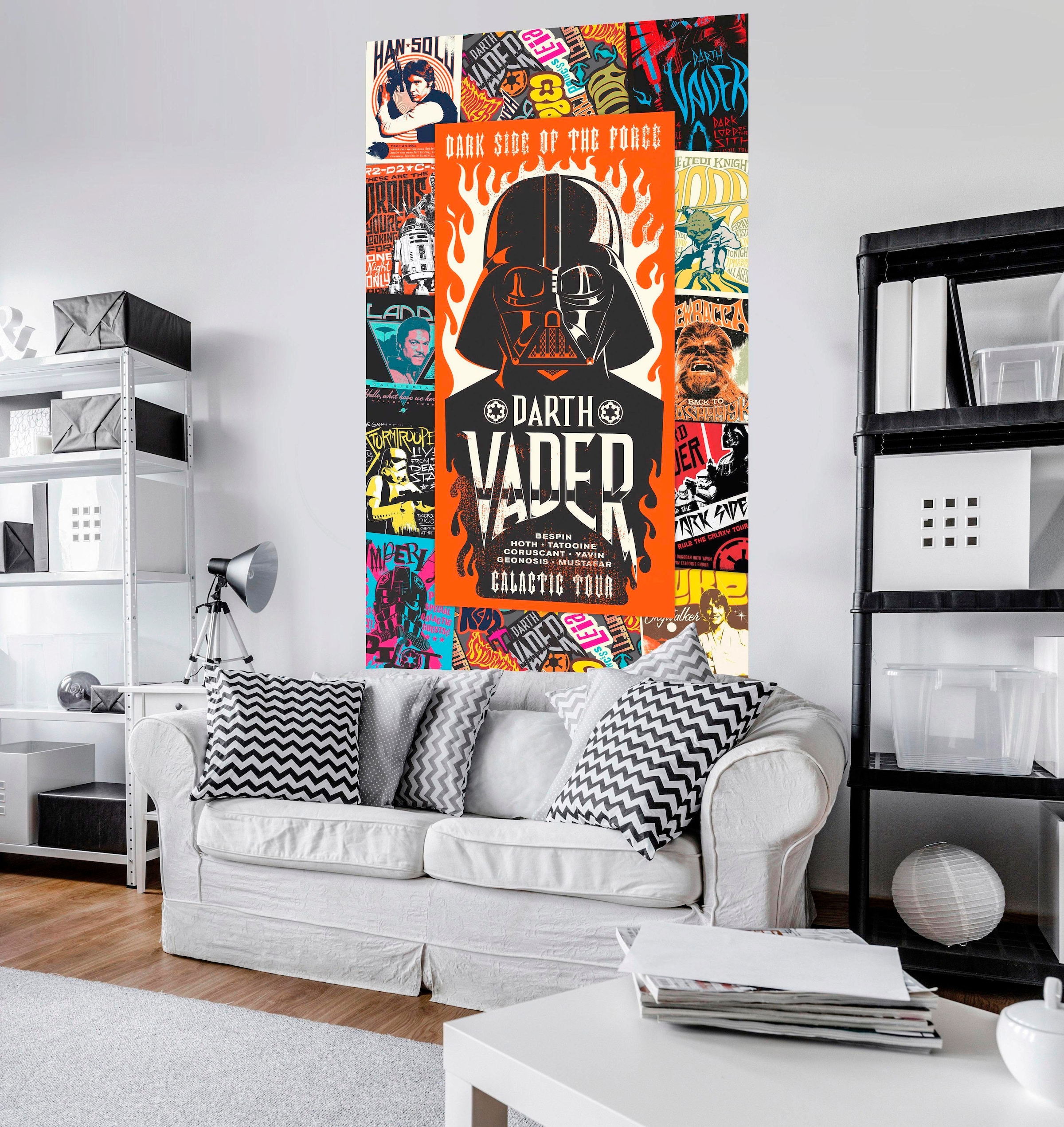 Komar Vliestapete »Star Wars Rock On Posters«, 120x200 cm (Breite x Höhe),  Vliestapete, 100 cm Bahnbreite kaufen bei OTTO