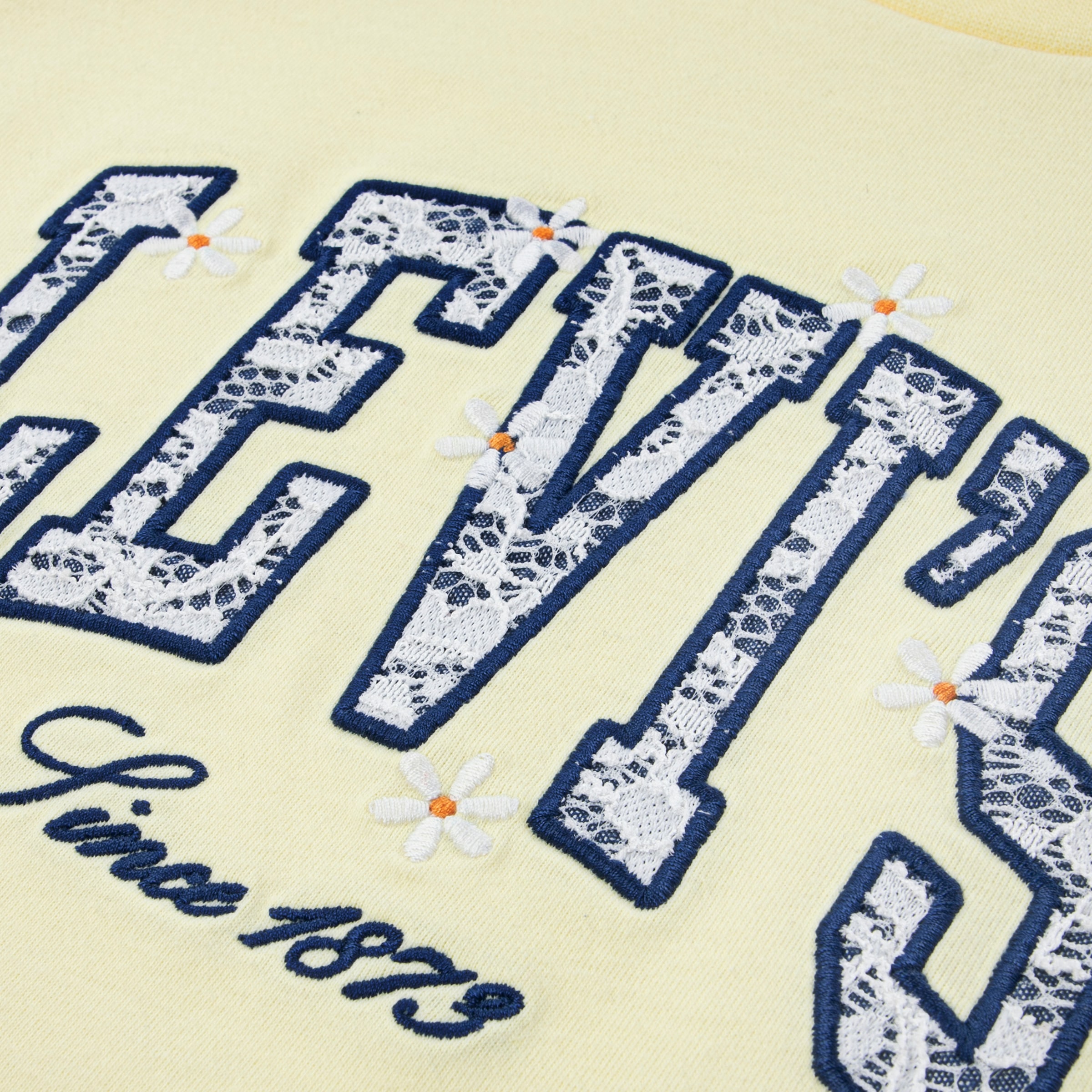 Levi's® Kids T-Shirt »LVG LEVIS CHAMBRAY APPLIQUE TO« for Girls, mit Logo-Stickerei