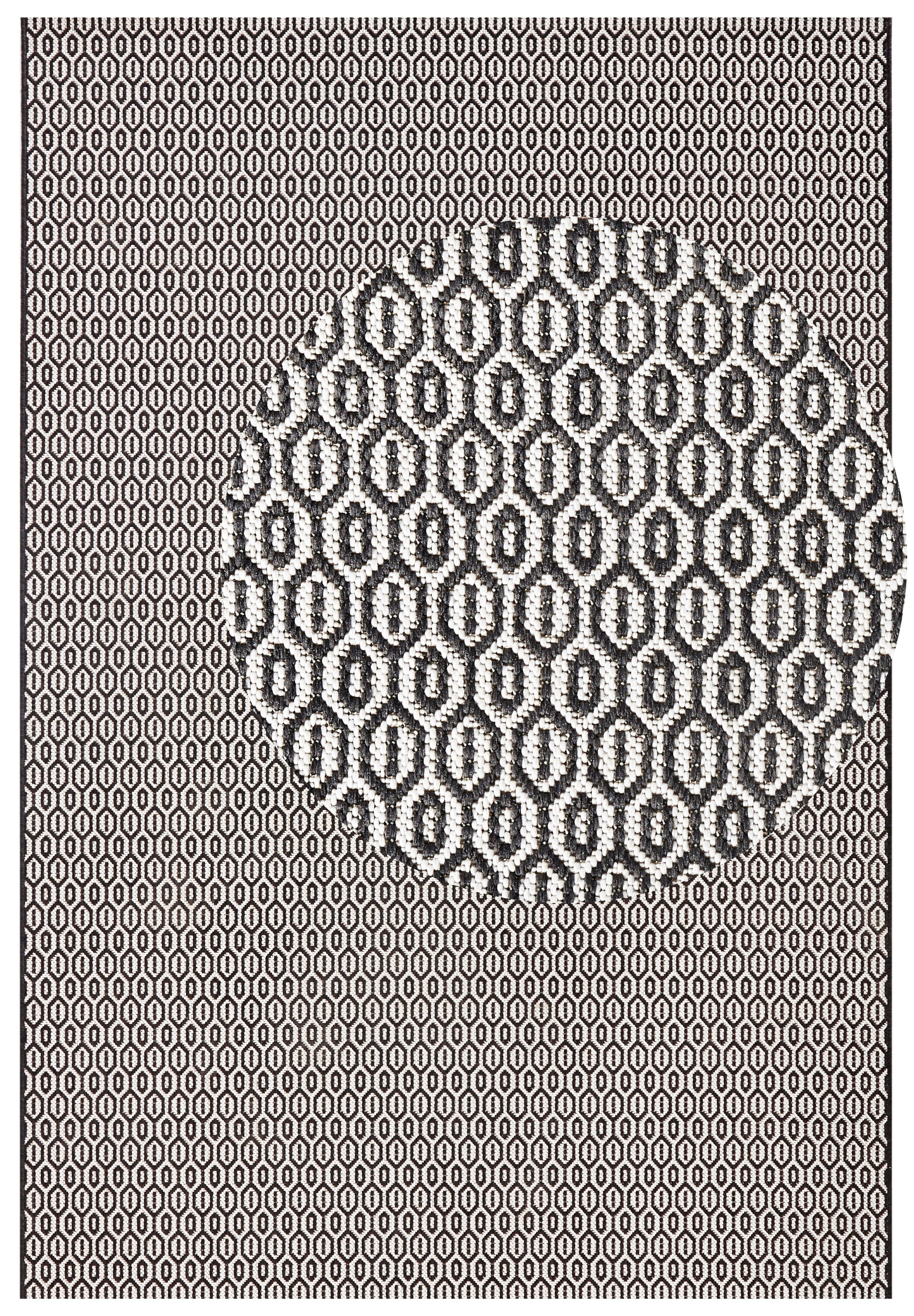 NORTHRUGS Teppich »Coin«, rechteckig, 8 mm Höhe, In-& Outdoor, Wetterfest, Balkon, Sisal-Optik, Wohnzimmer, Läufer