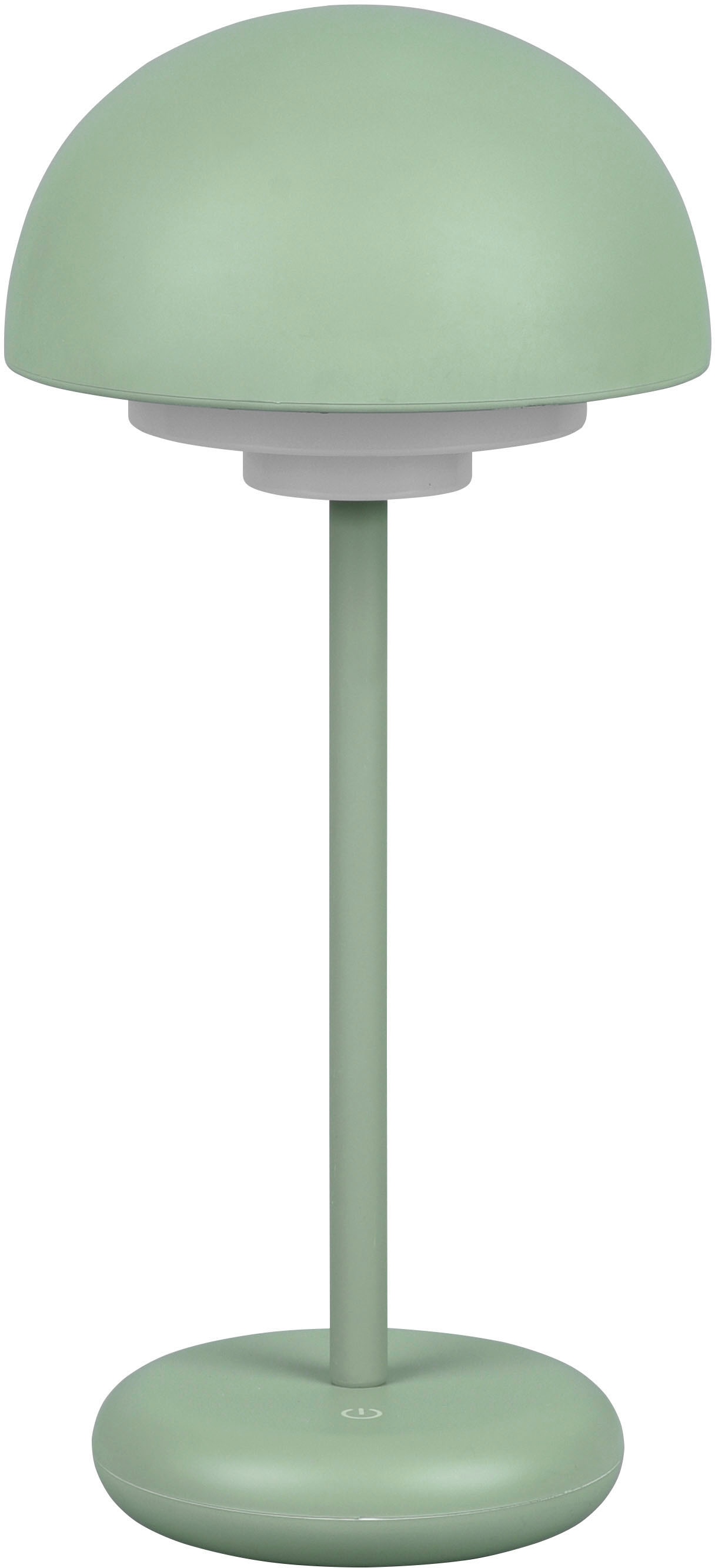 REALITY Leuchten LED Tischleuchte »Elliot«, 1 flammig, Leuchtmittel LED-Board | LED fest integriert, In-Outdoor Tischlampe Pilzform 30cm, 3Dimmstufen, Akku,USB-C Ladekabel