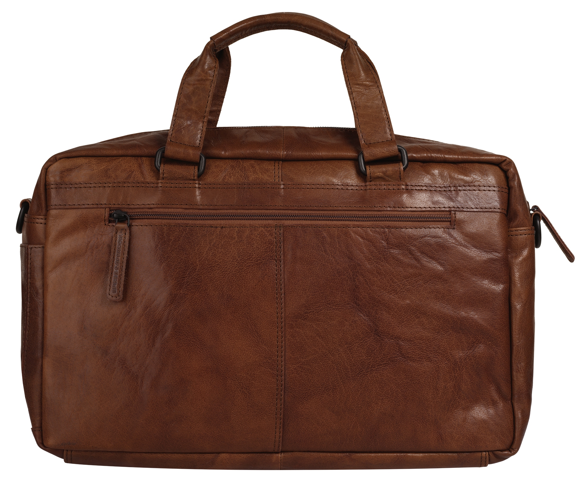 Spikes & Sparrow Reisetasche, echt Leder