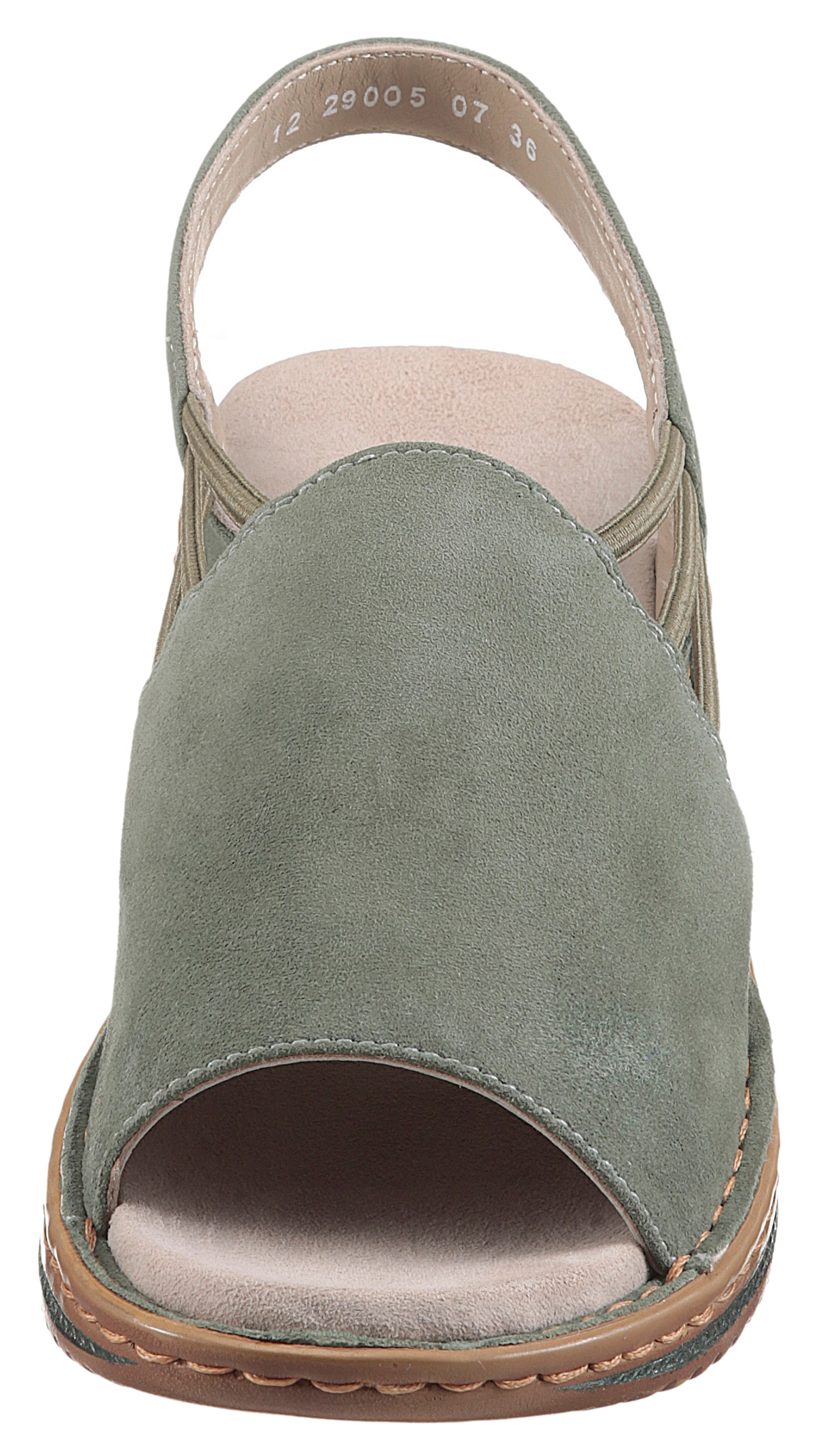 Ara Riemchensandale »HAWAII«, Sommerschuh, Sandalette, Keilabsatz, mit Stretch-Bänder, G-Weite