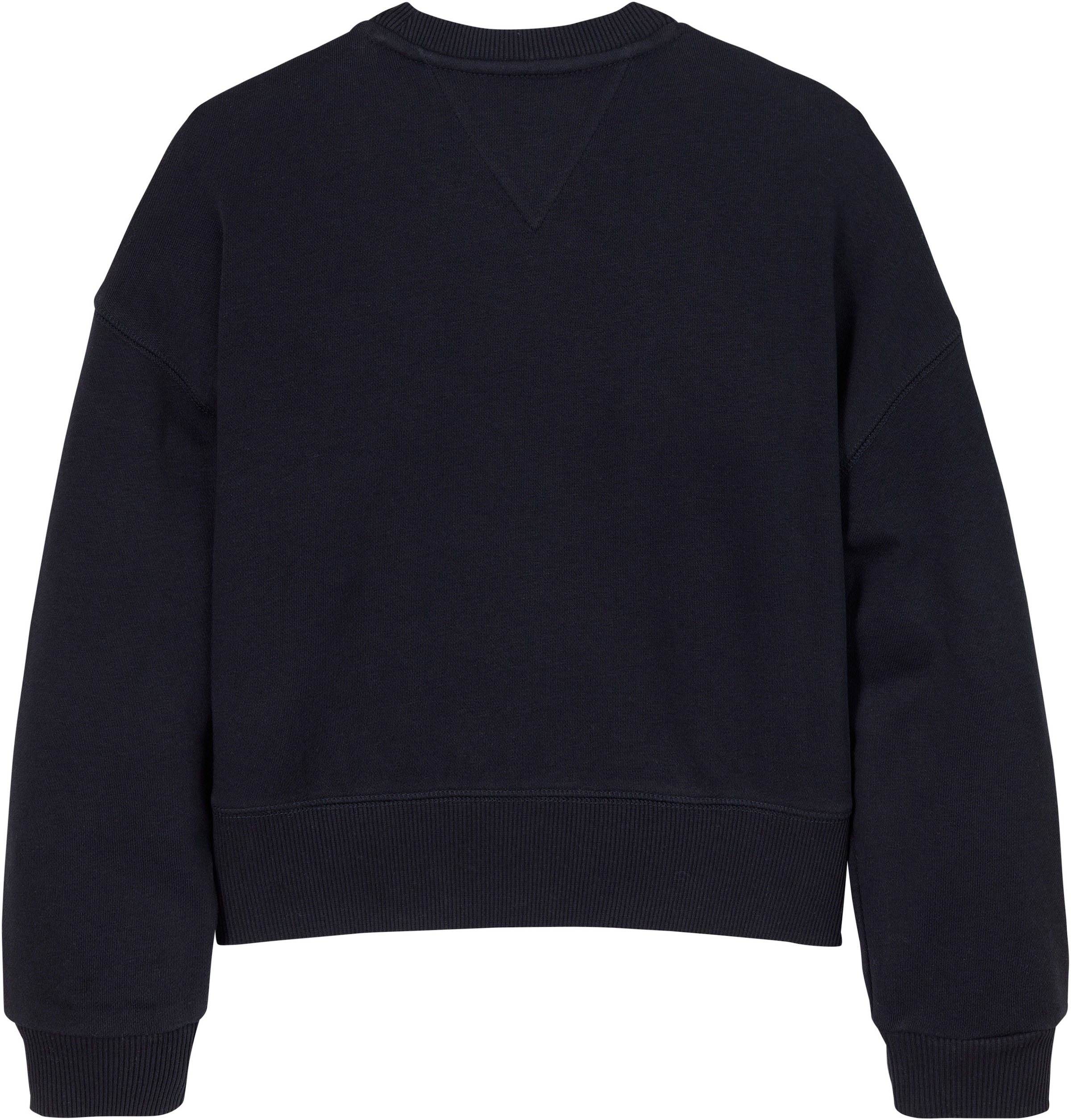 Tommy Hilfiger Langarmshirt »HILFIGER NY EMBROIDERED CREWNECK«, Kinder bis 16 Jahre mit Logostickerei