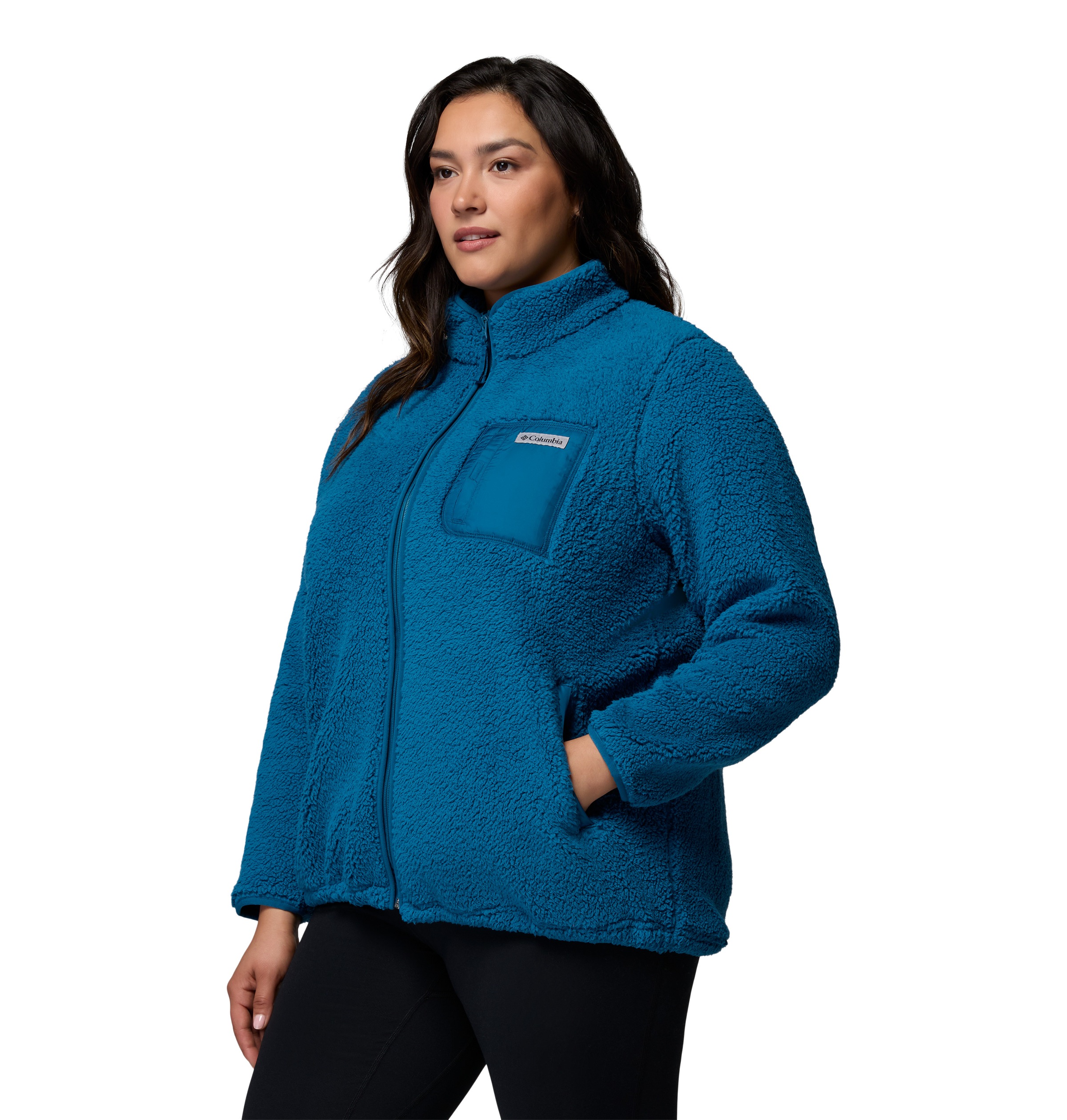 Columbia Fleecejacke »West Bend Full Zip II« Langarm-Design, mit Reißverschluss, wasserabweisend, windabweisend