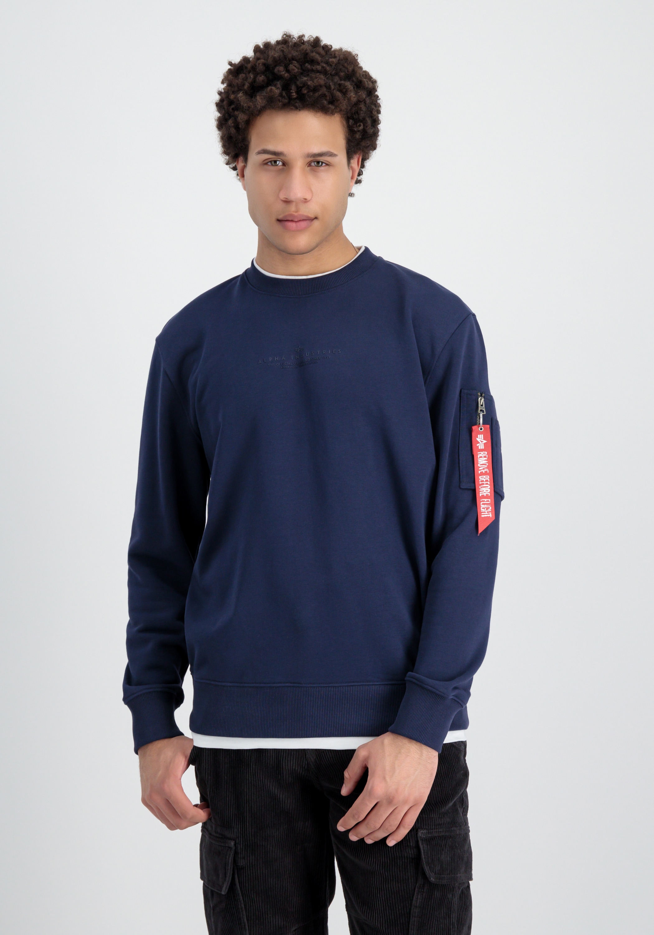 Alpha Industries Sweater »Alpha Industries Men - Sweatshirts Double Layer Sweater«
