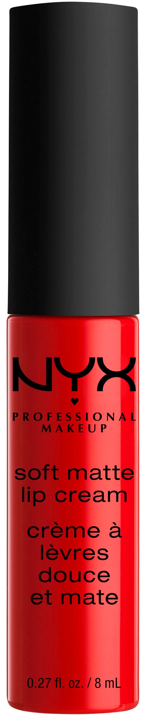 NYX PROFESSIONAL MAKEUP Lippenstift »SOFT MATTE LIP CREAM« leichter, cremiger Lippenstift und mattem Finish