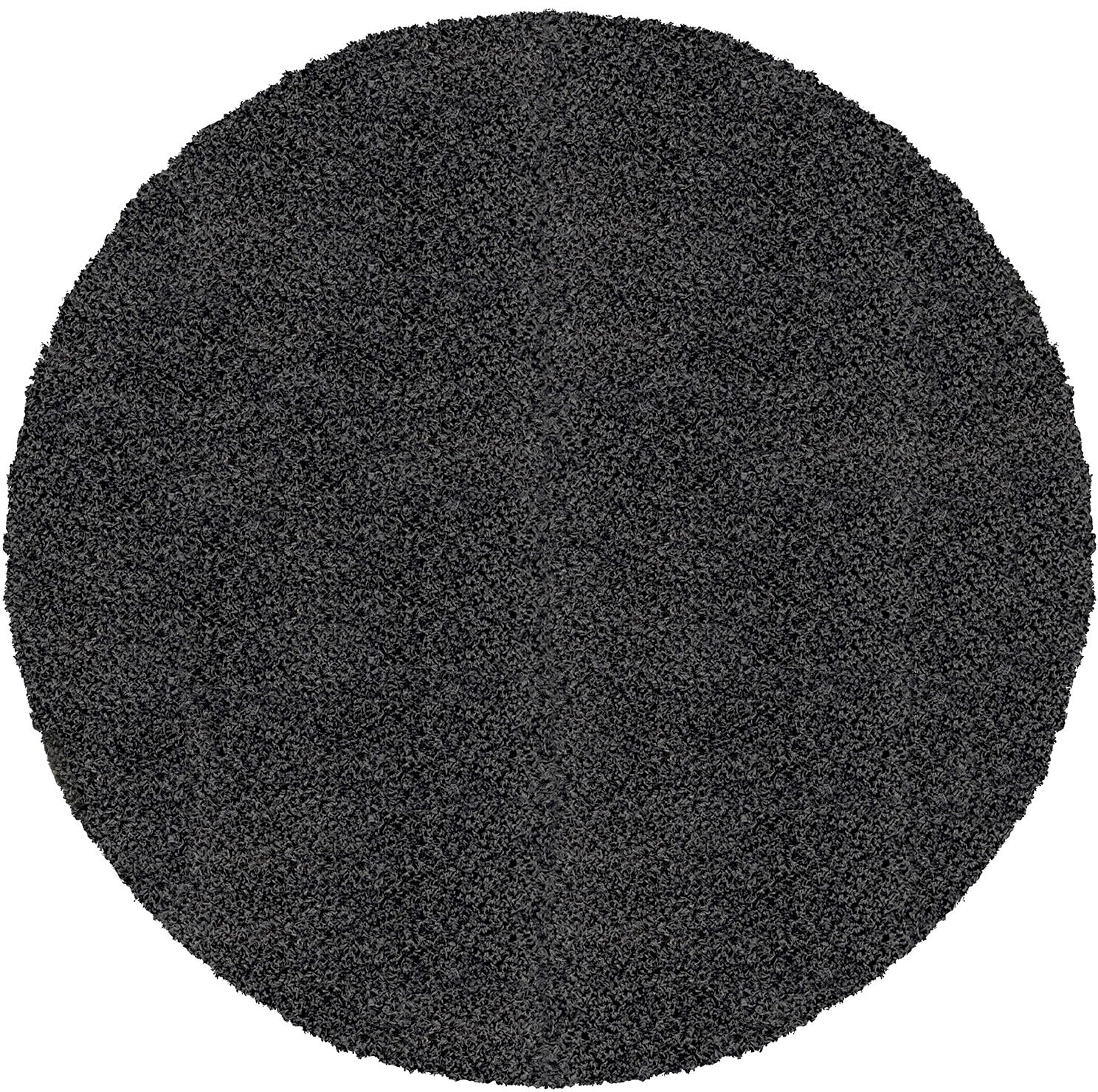 Livabliss Hochflor-Teppich »BORACAY«, rund, 37 mm Höhe, Flauschig, Langflor, Weich, Wohnzimmer Flurteppich, Grau
