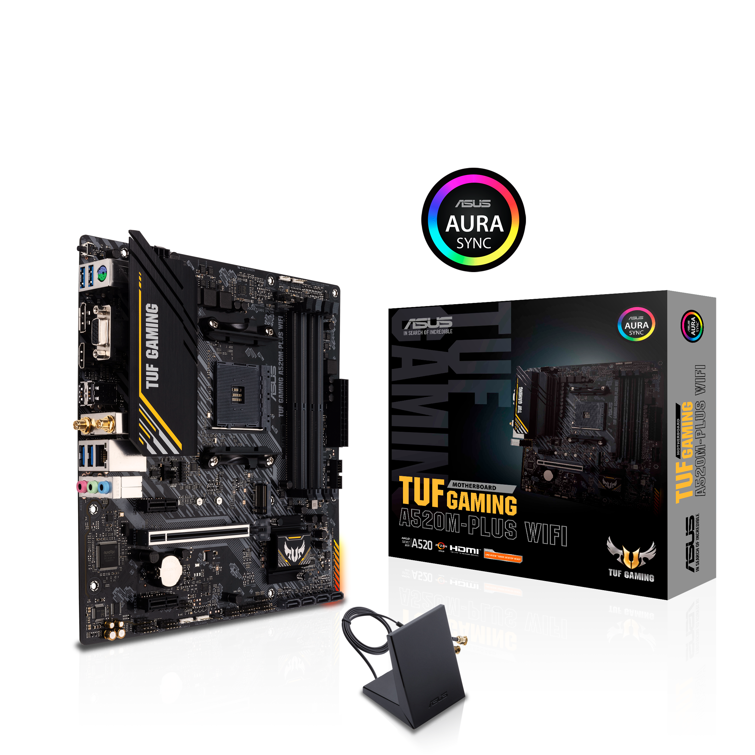 Mainboard »TUF GAMING A520M-PLUS WIFI«