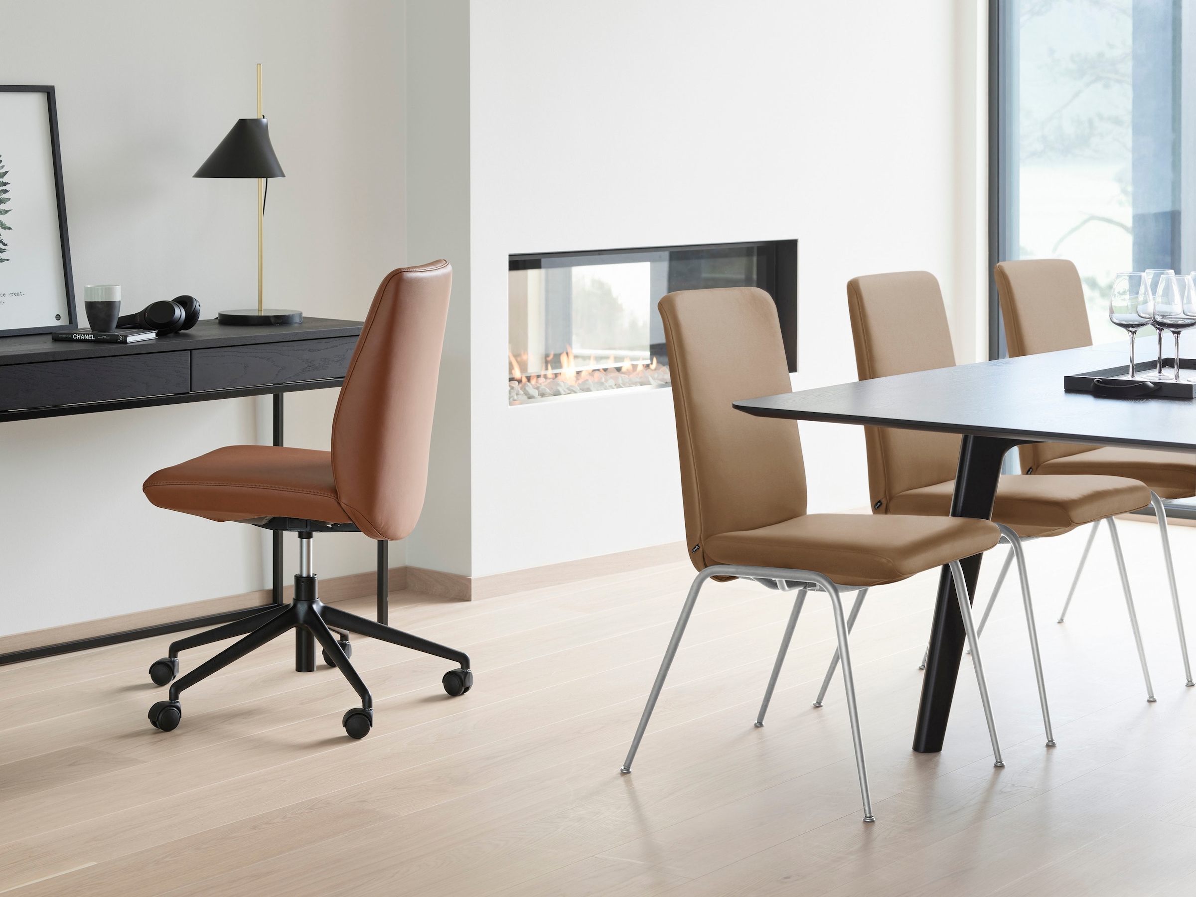 Stressless® »Laurel« () Low Back, Größe L, mit Beinen aus Stahl in Chrom glänzend