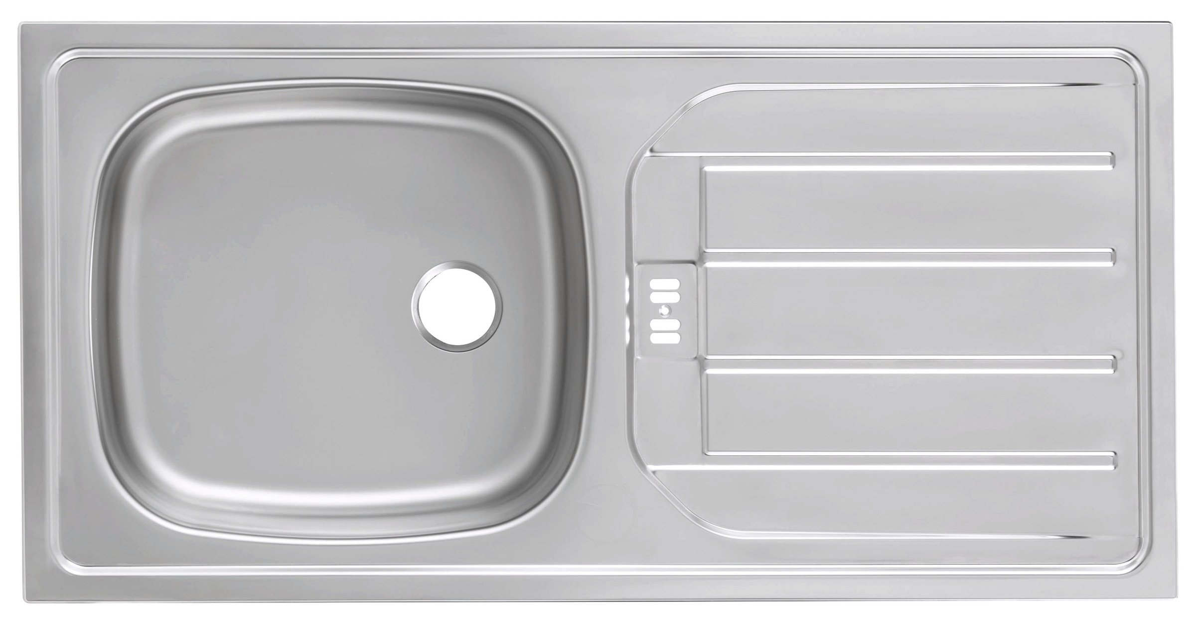 KOCHSTATION Winkelküche »KS-Brindisi« Stellbreite 220/220 cm, wahlweise mit E-Geräten, mit MDF-Fronten