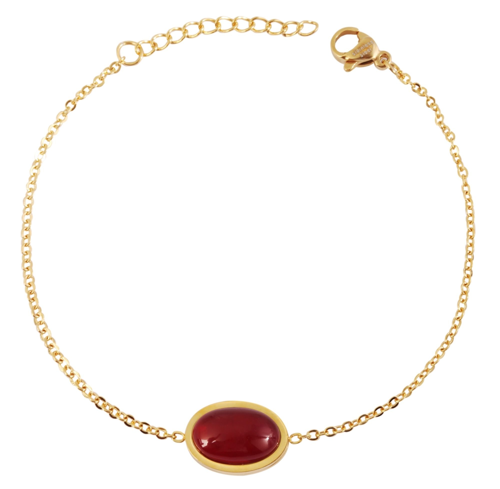 Adelia´s Armband »Damen Armband aus Edelstahl 16 cm«