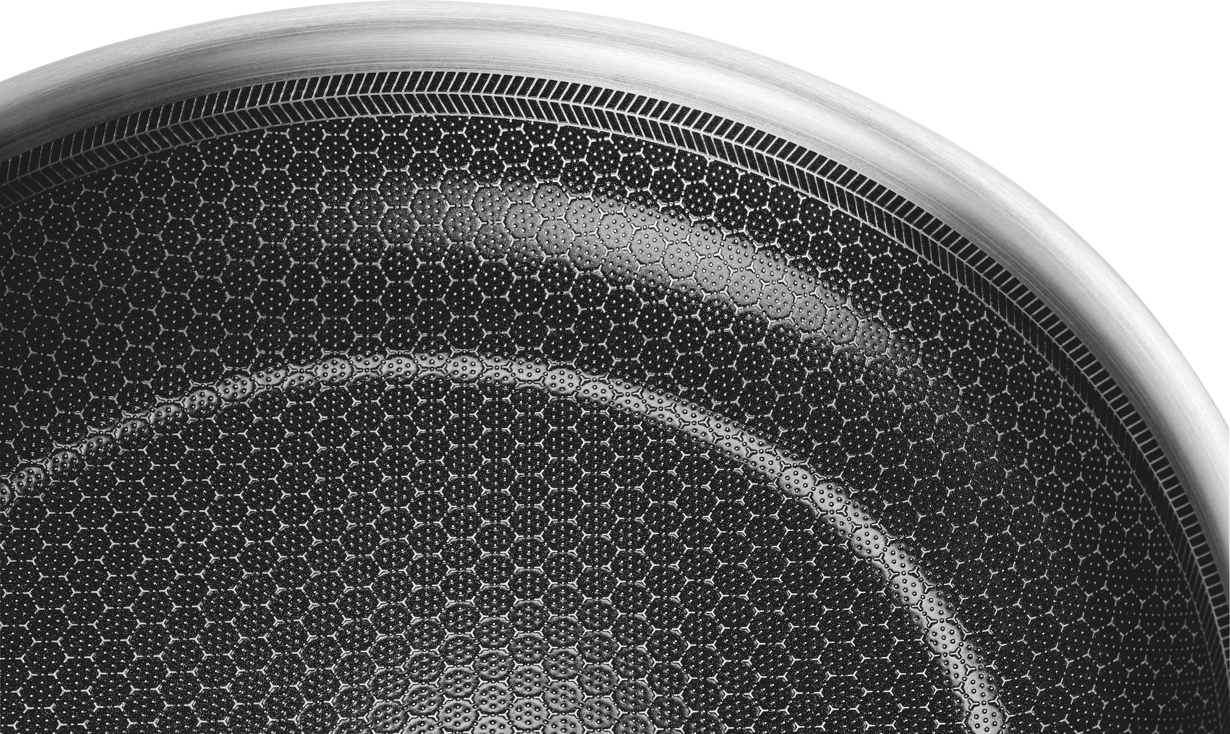 HENCKELS by ZWILLING Bratpfanne »Valley« Edelstahl 1 tlg. Keramikbeschichtung, Soft-Touch-Griffe, fettarmes Braten, Edelstahl