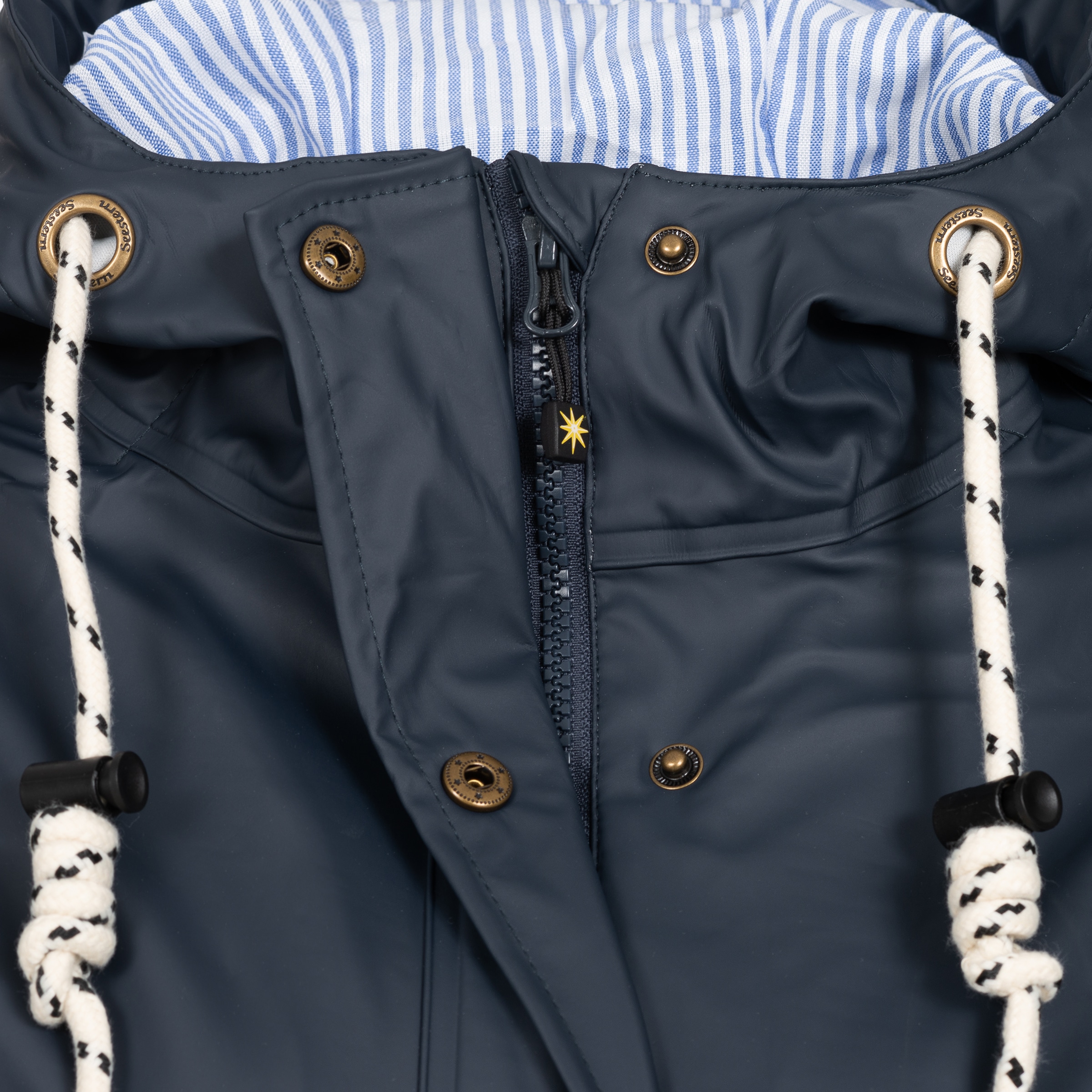ankerglut Regenjacke »Friesennerz ankerglutliebe WOMEN« auch in Großen Größen erhältlich