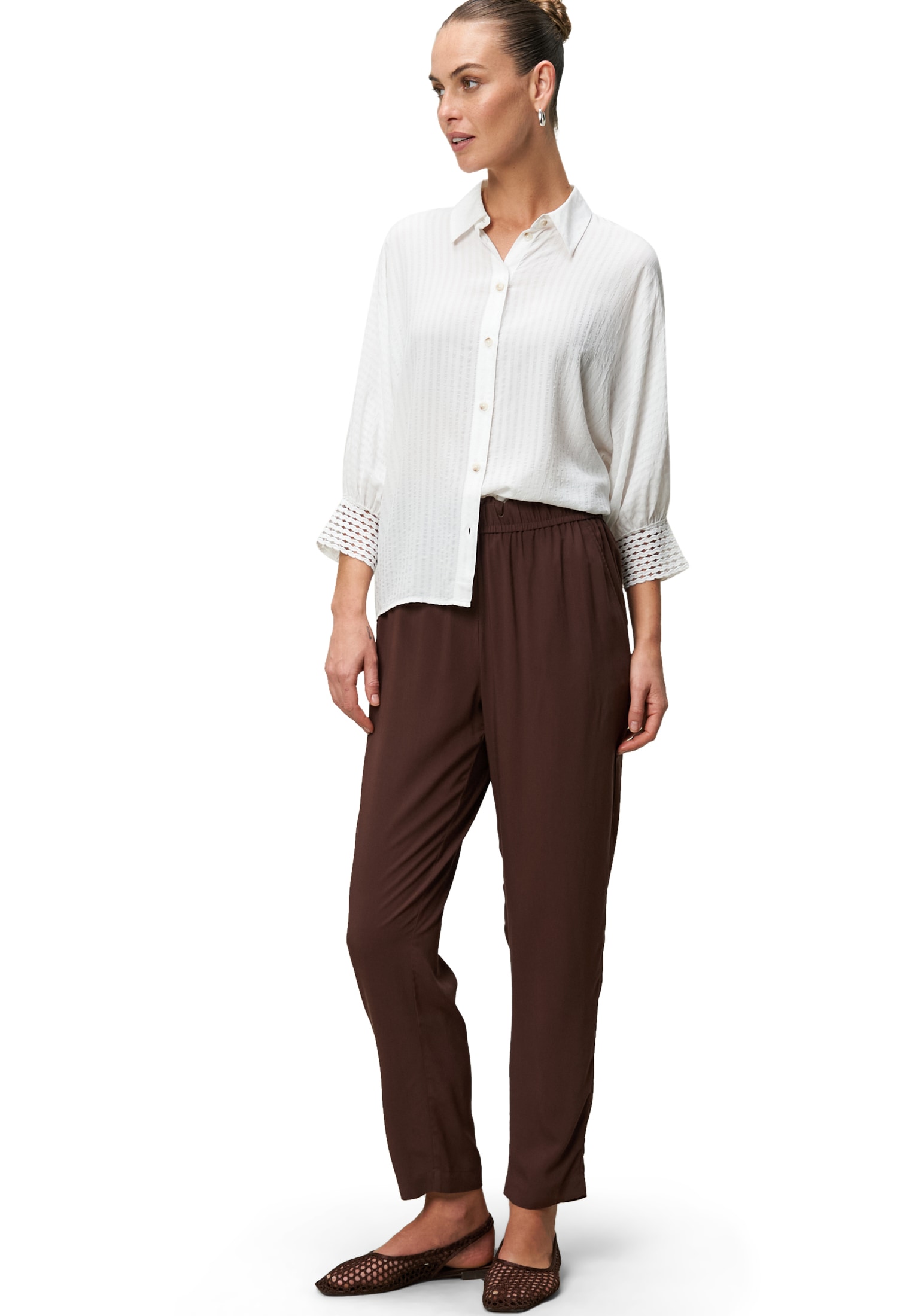 Zero Klassische Bluse »Bluse mit Fledermausärmeln«