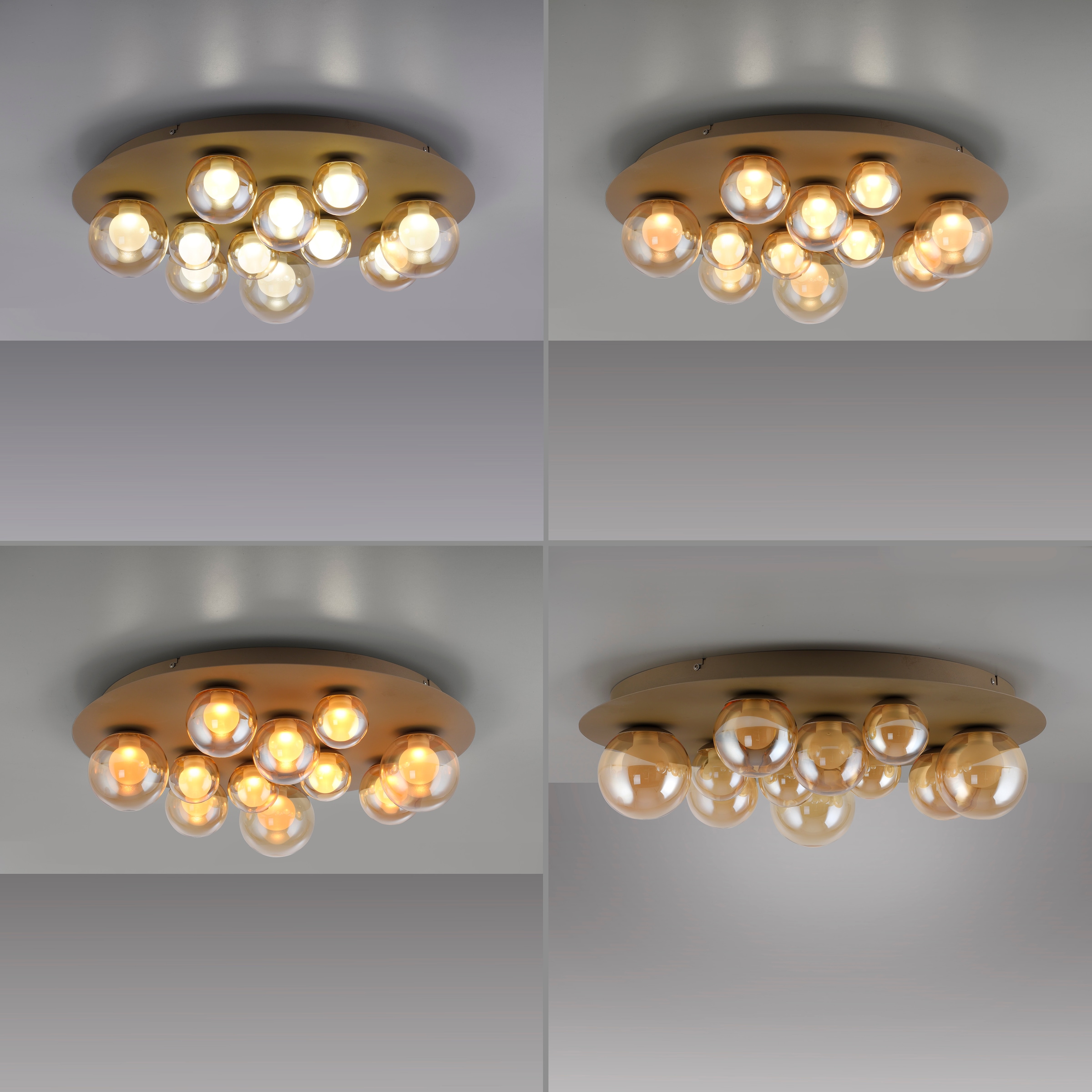 Neuhaus PURE LED Deckenleuchte »PURE Popup« LED-Board 1 Stk. warmweiß - kaltweiß Stufenloses dimmen, CCT, Fernbedienung, Memoryfunktion