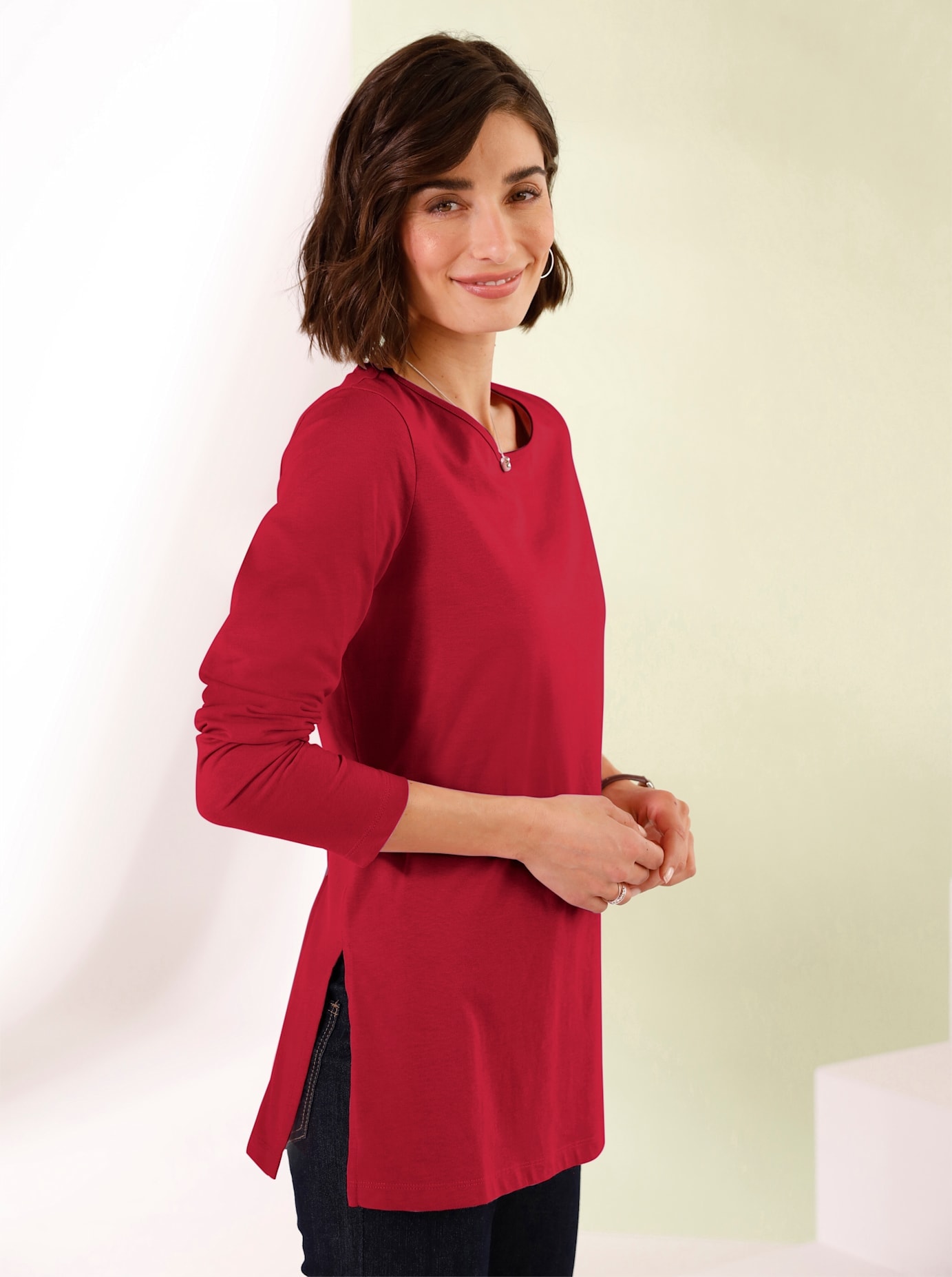 Classic Basics Langarmshirt »Longshirt«, (1 tlg.)