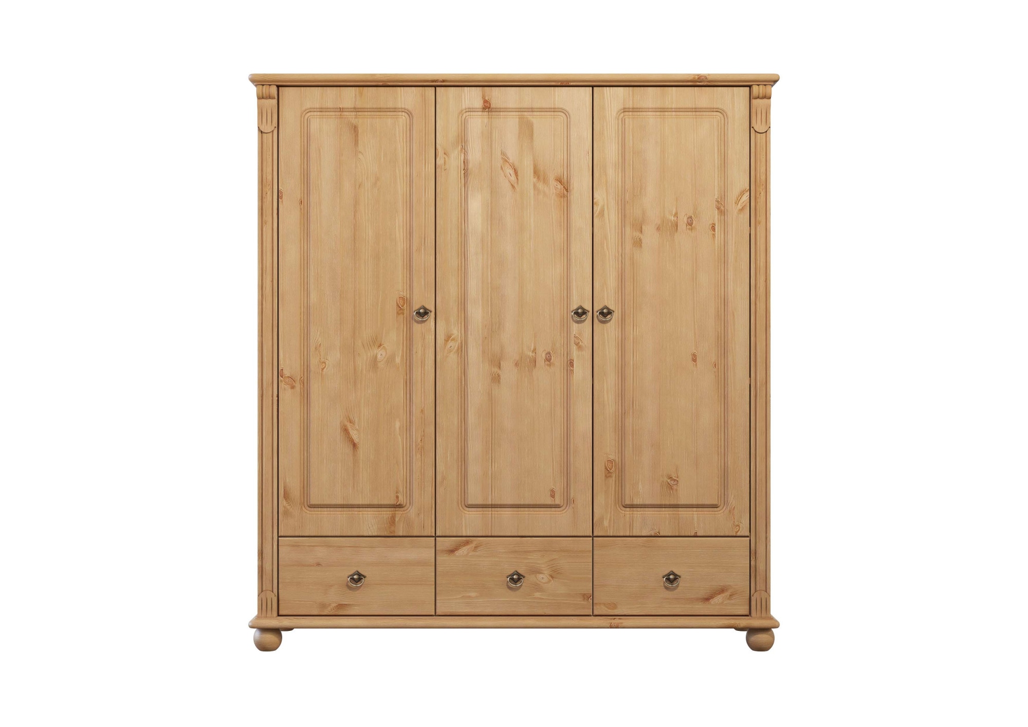 Home affaire Wäscheschrank »Tessin«, (2 Breiten: 90/128 cm H/T ca. 140/38 cm), aus massiver Kiefer, in 2 Breiten, viel Stauraum, FSC zertifiziert