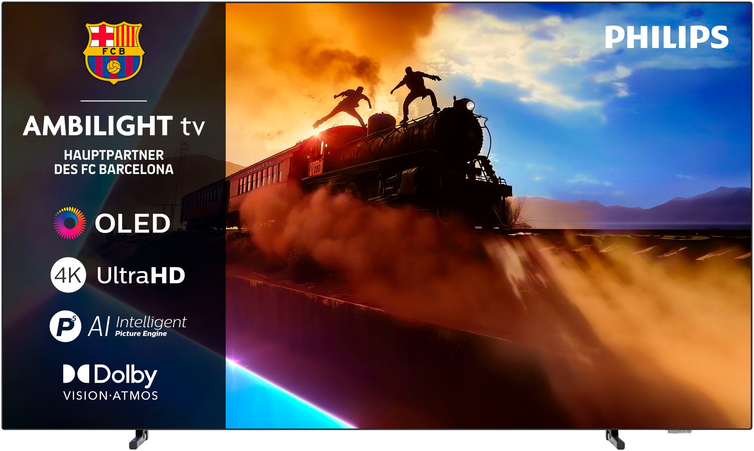 Philips OLED-Fernseher »55OLED760/12«, 4K Ultra HD, Smart-TV