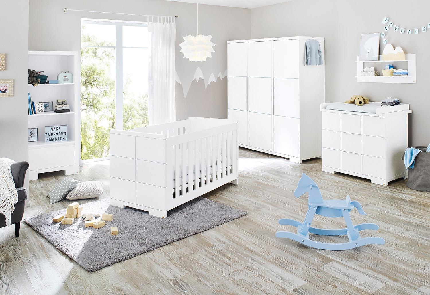 Pinolino® Babyzimmer-Komplettset »Polar«, (Set, 3 St.), breit groß