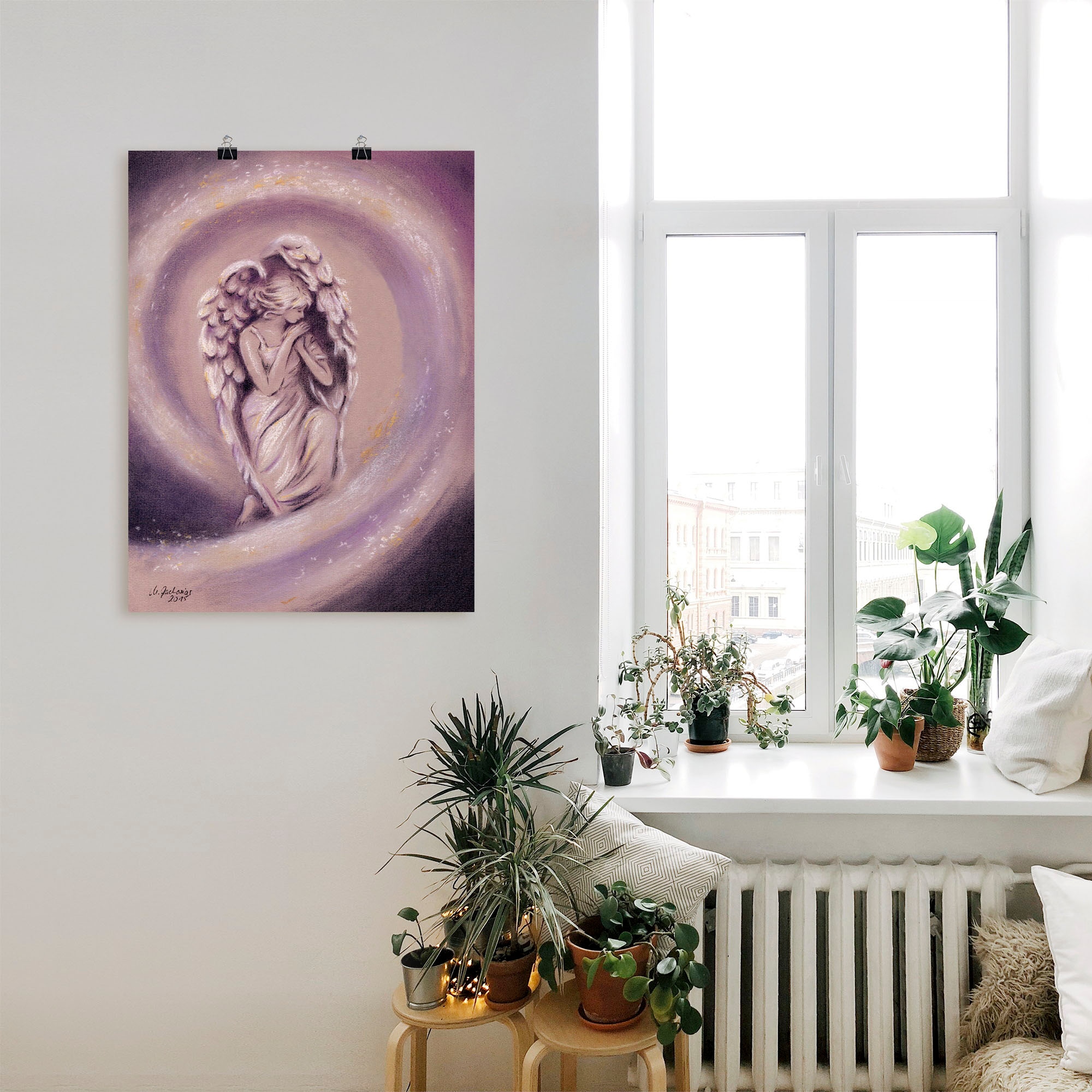 Artland Wandbild »Schutzengel«, Religion, (1 St.), als Leinwandbild, Poster in verschied. Größen