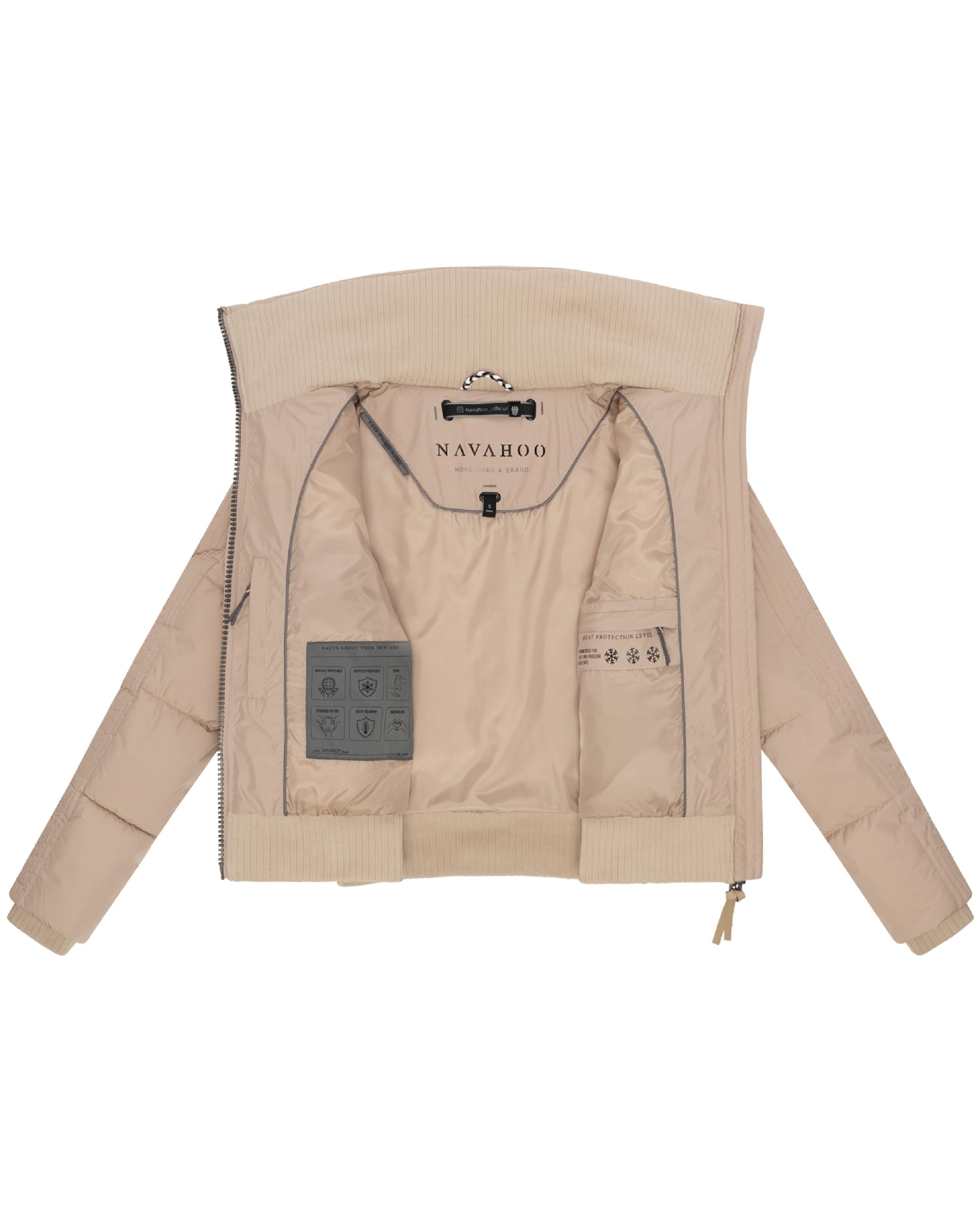 Navahoo Plüschjacke »Fleecejacke Teddyzone 14«